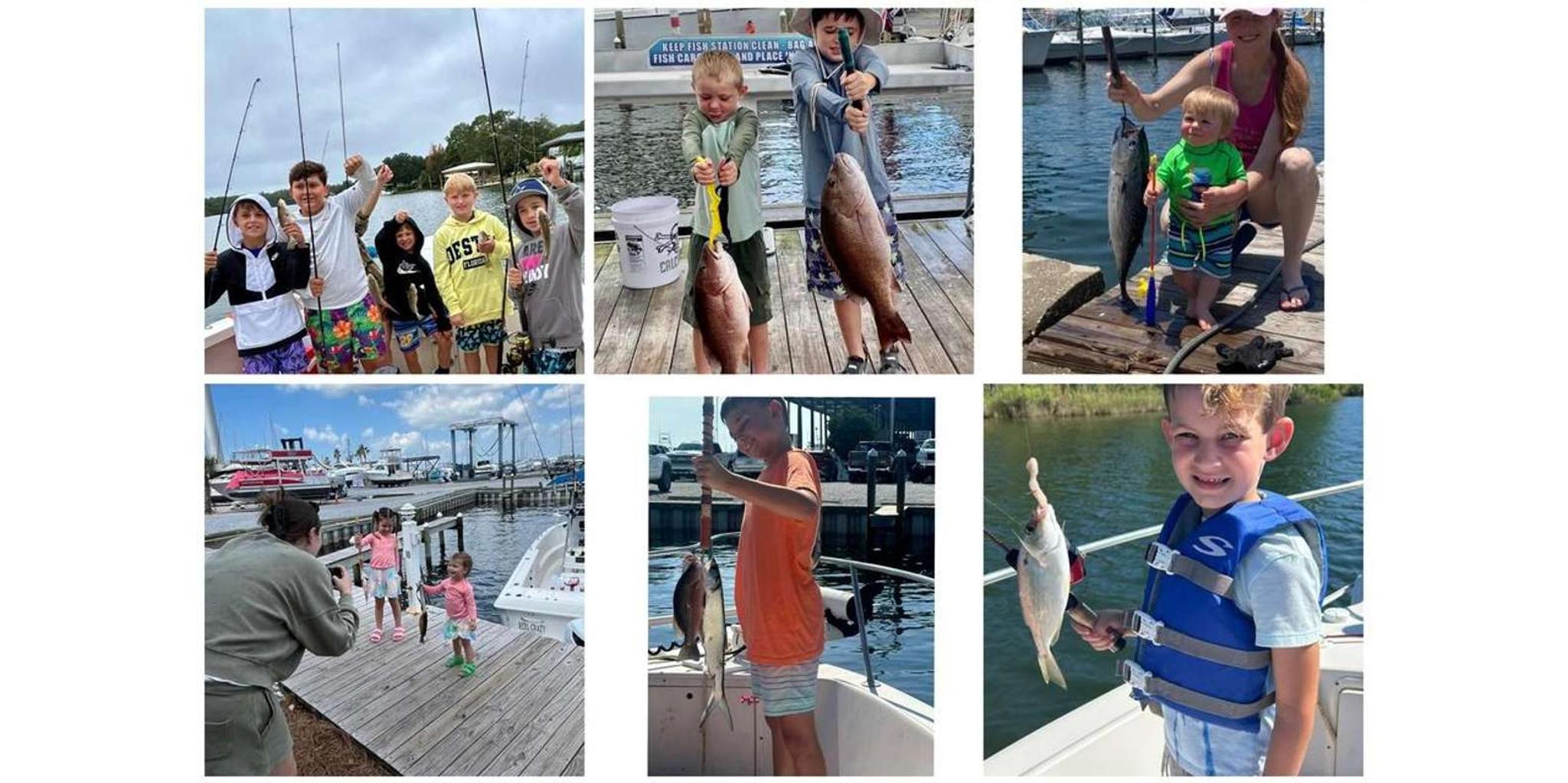 Destin Kids Fishing Trip