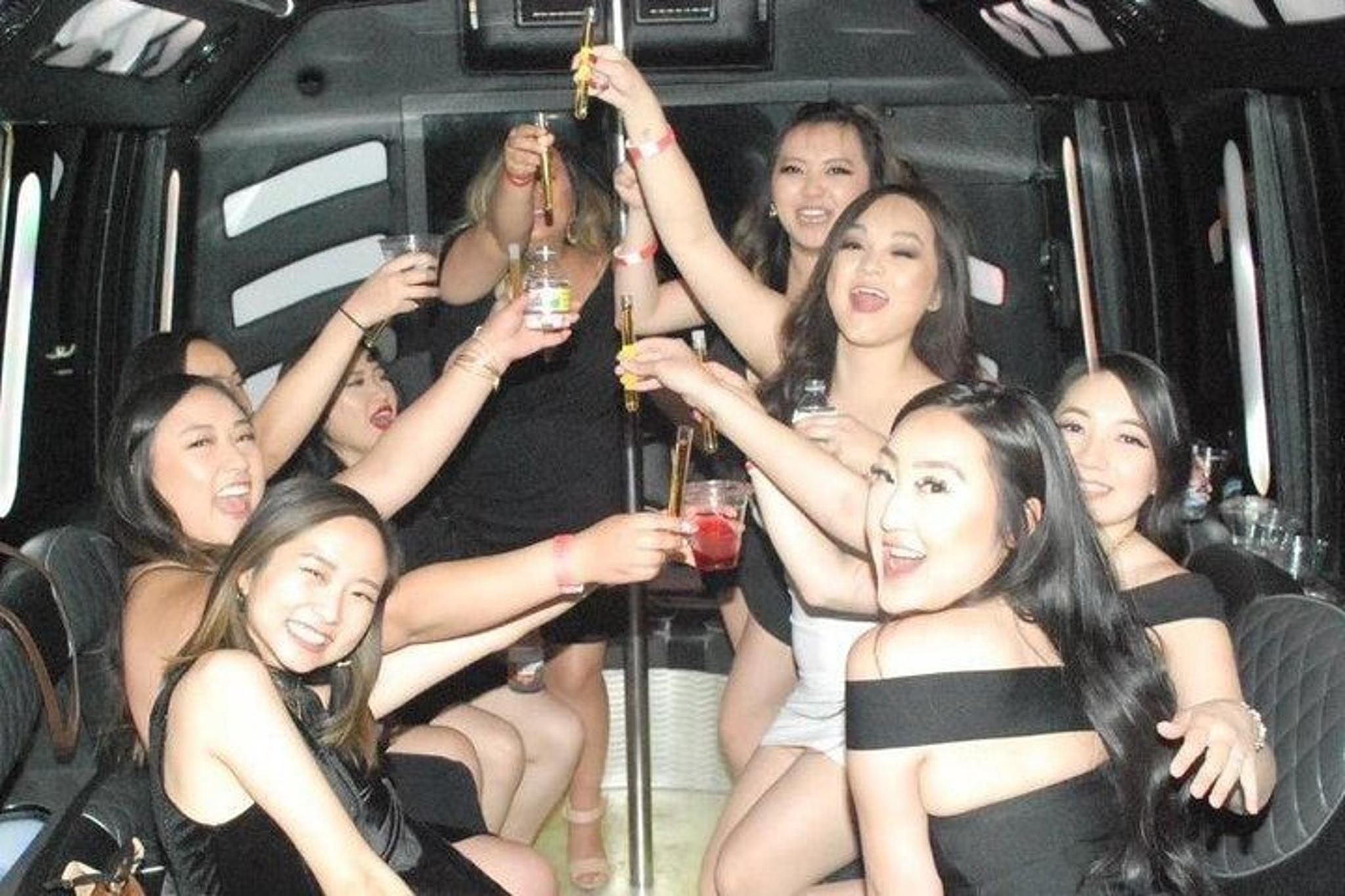 Las Vegas Airport Transportation Party Bus - Image 1