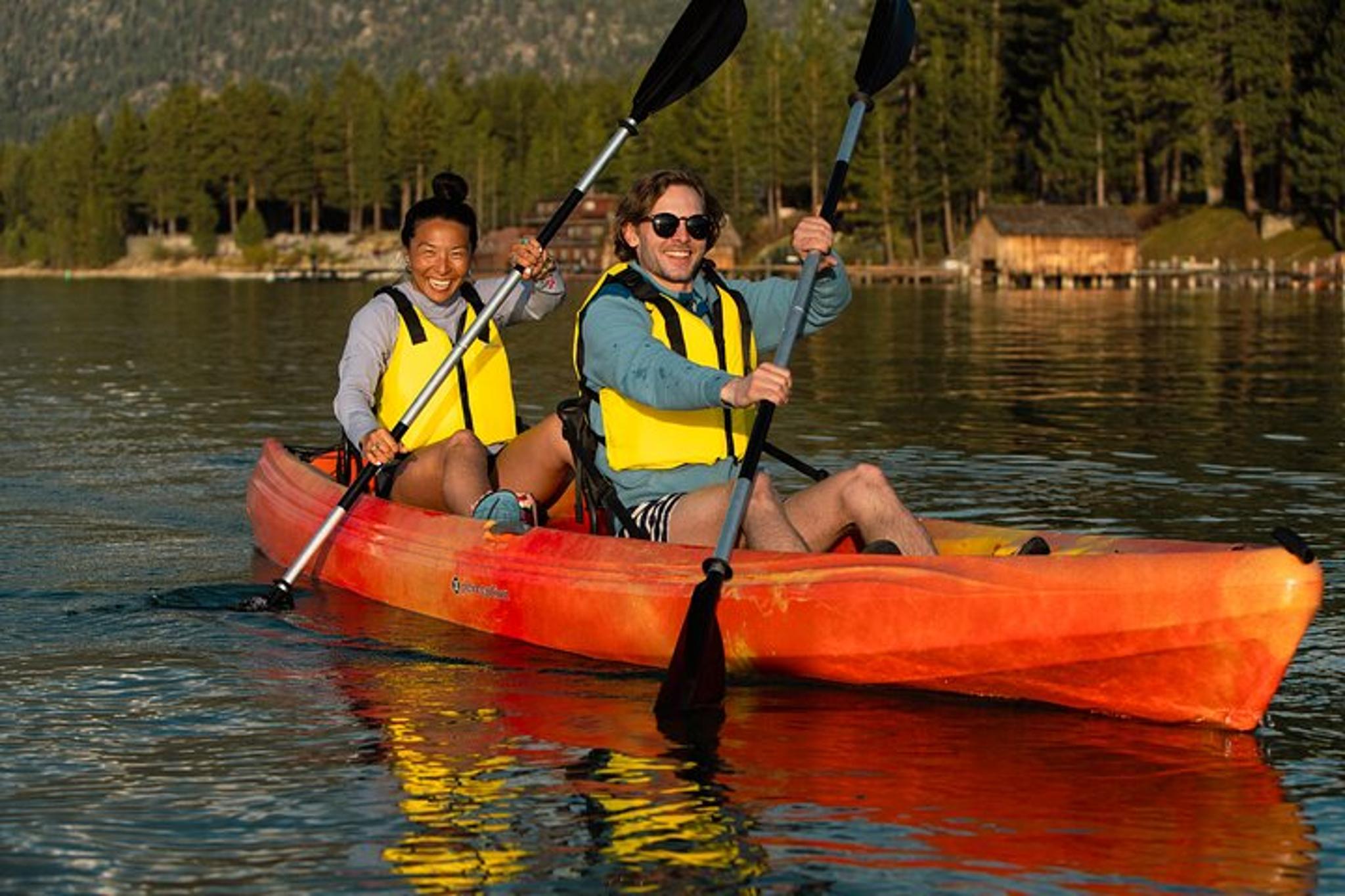 South Lake Tahoe Tandem Kayak Rental for Two 3 hr - Image 3