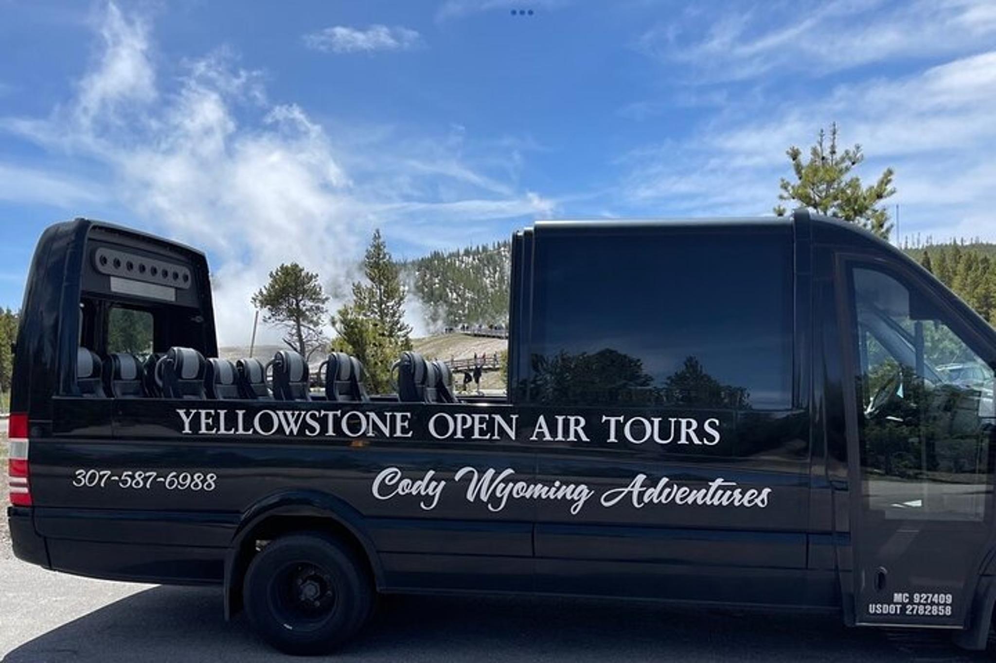 Yellowstone Open Air Glass Top Van Tour with Lunch - Image 2