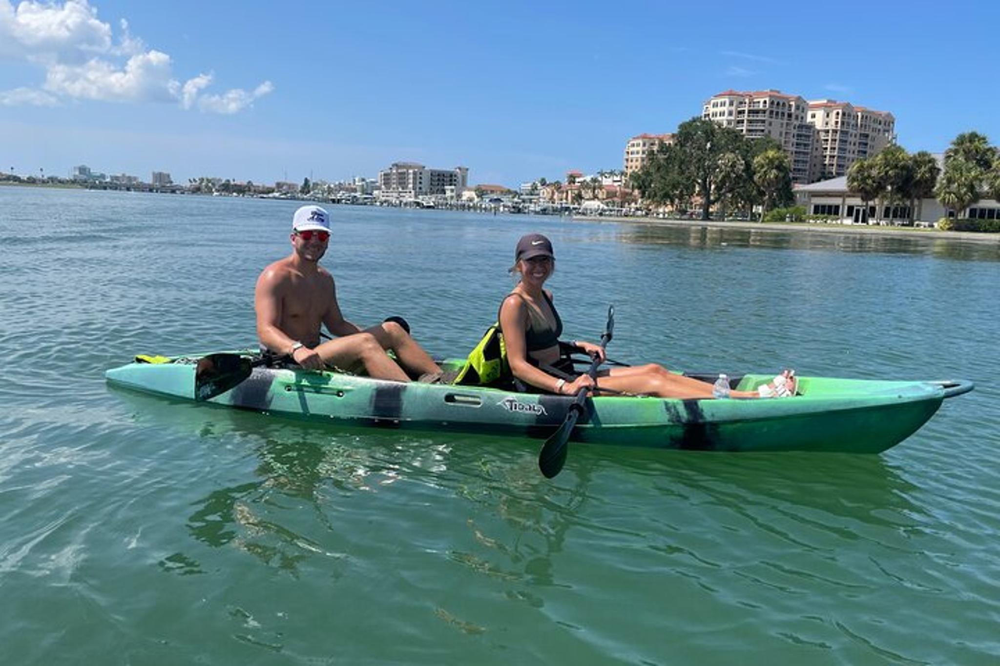 Clearwater Tandem Kayak Tour to Spoiler Island