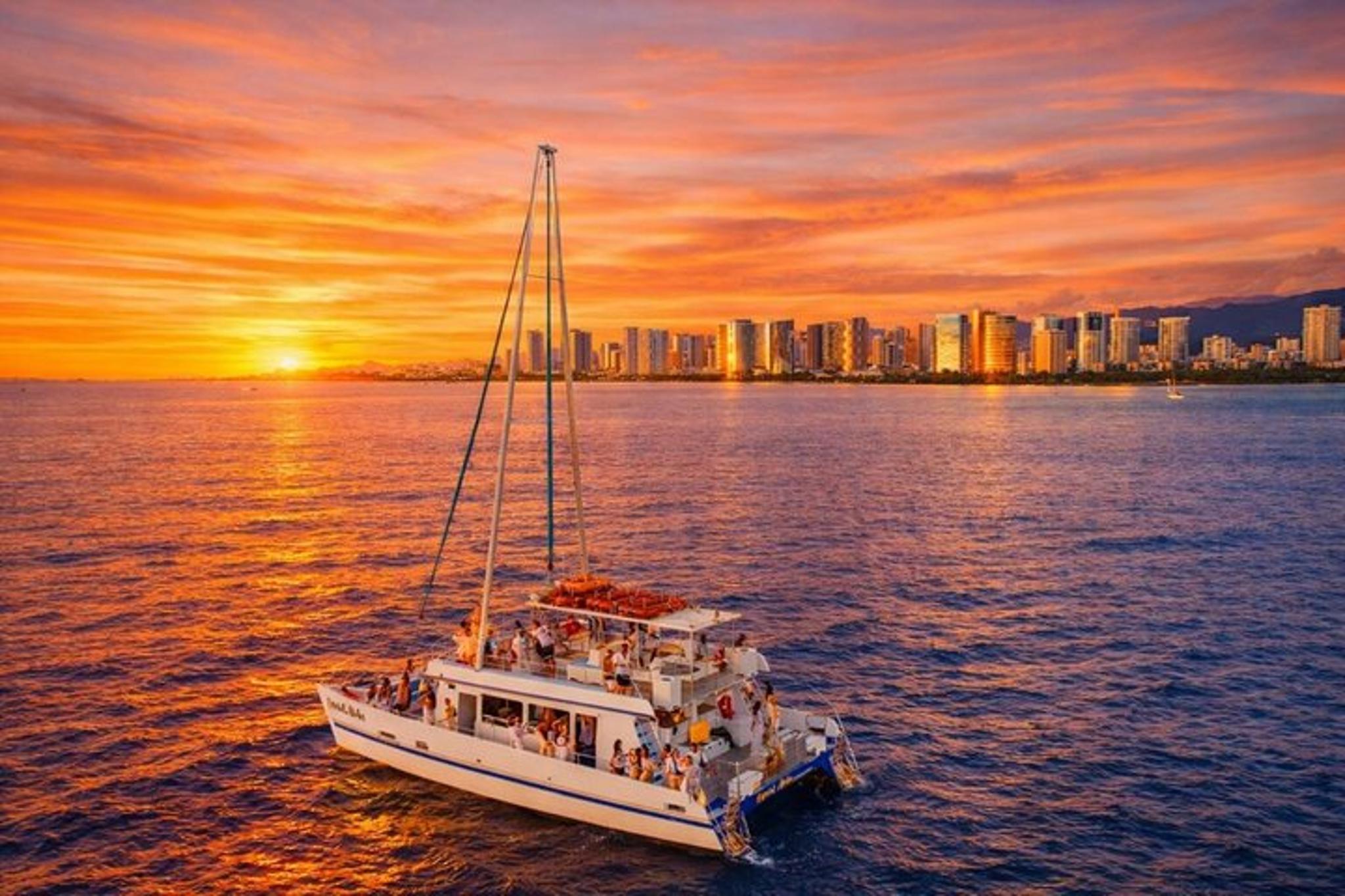 Oahu Sunset Cruise - Image 1