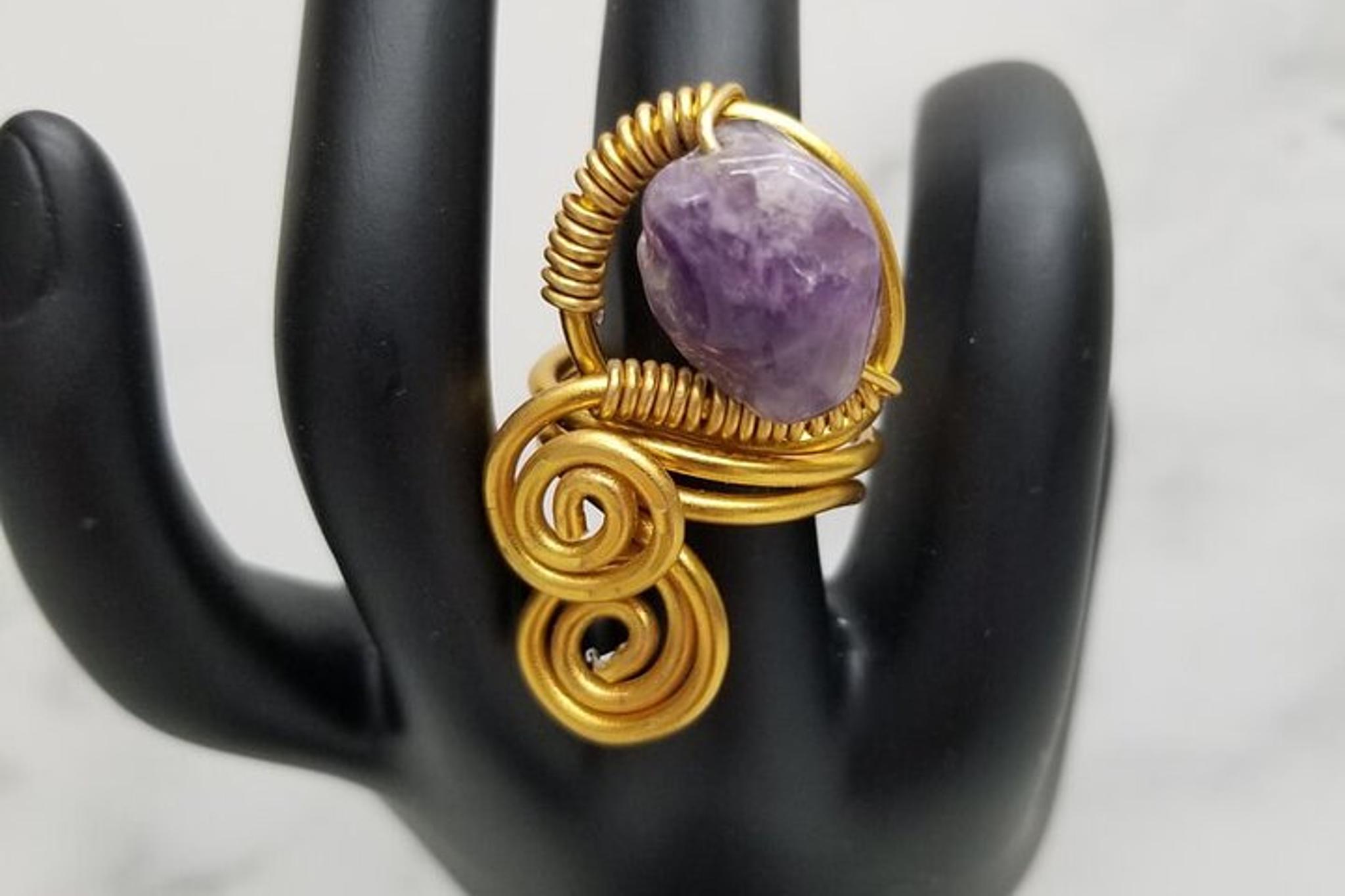 Wire Wrapping Gemstone Rings Class - Image 2