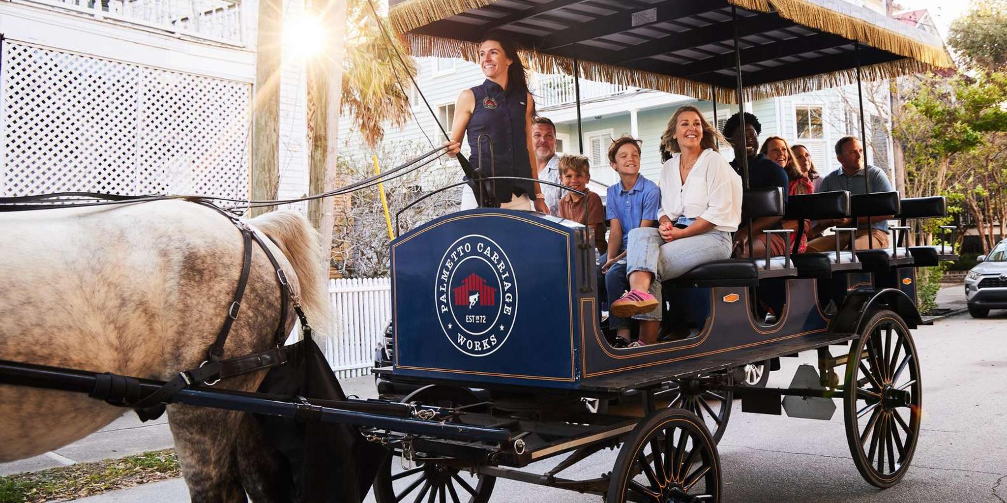 Charleston Horse-Drawn Carriage Tour