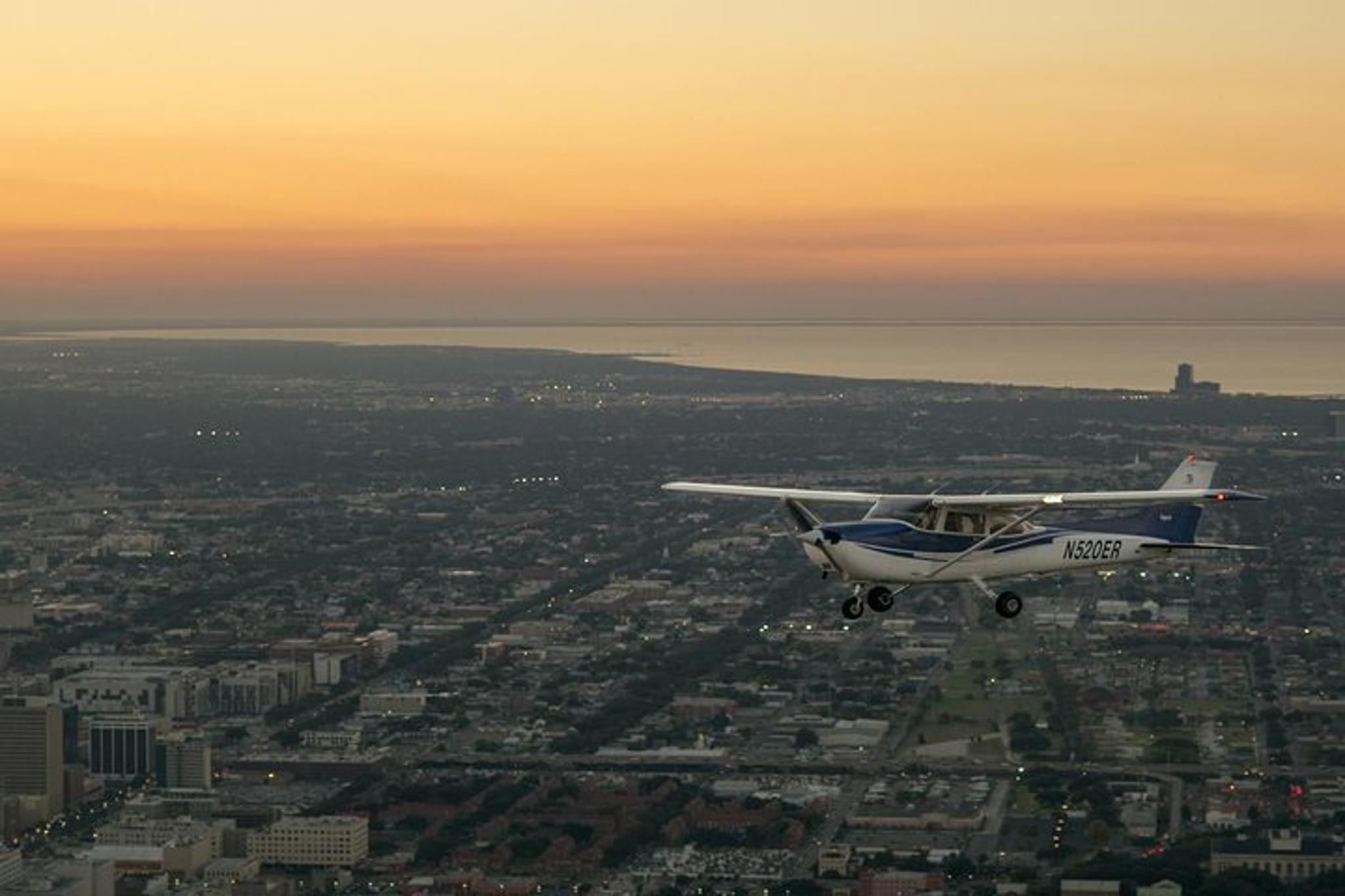 New Orleans Night Sightseeing Flight - Image 1