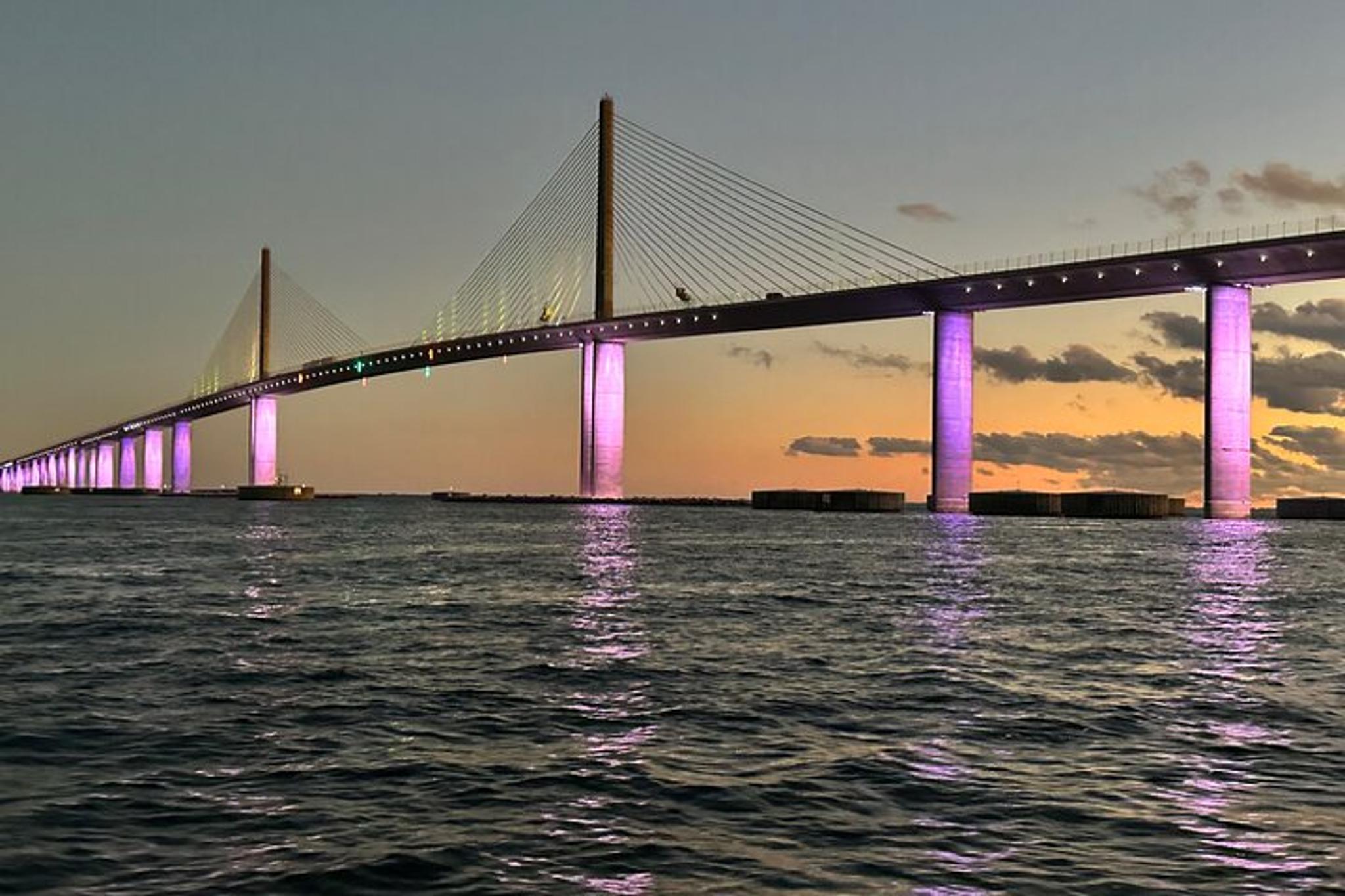 St. Petersburg Sunset & Skyway Bridge Lights Tour - Image 4