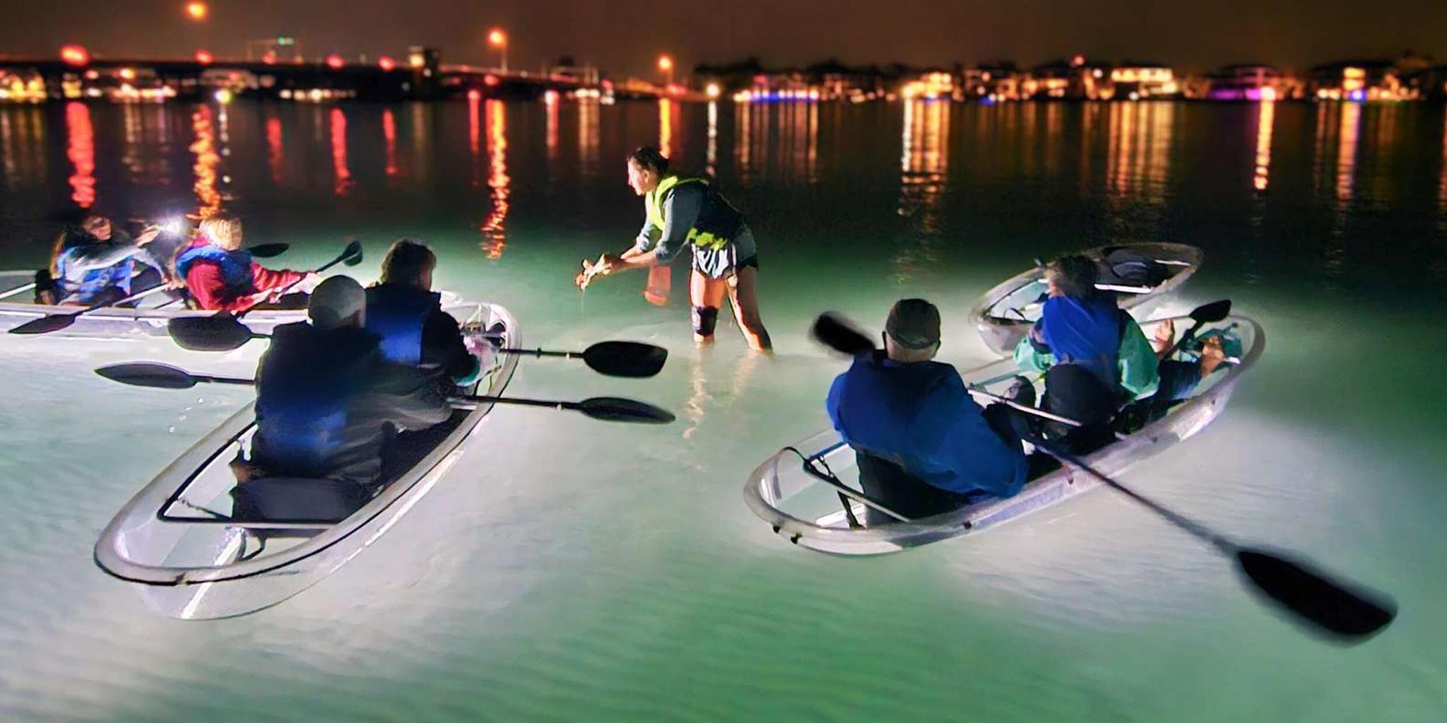 Sarasota Clear Kayak LED Night Tour - Image 1
