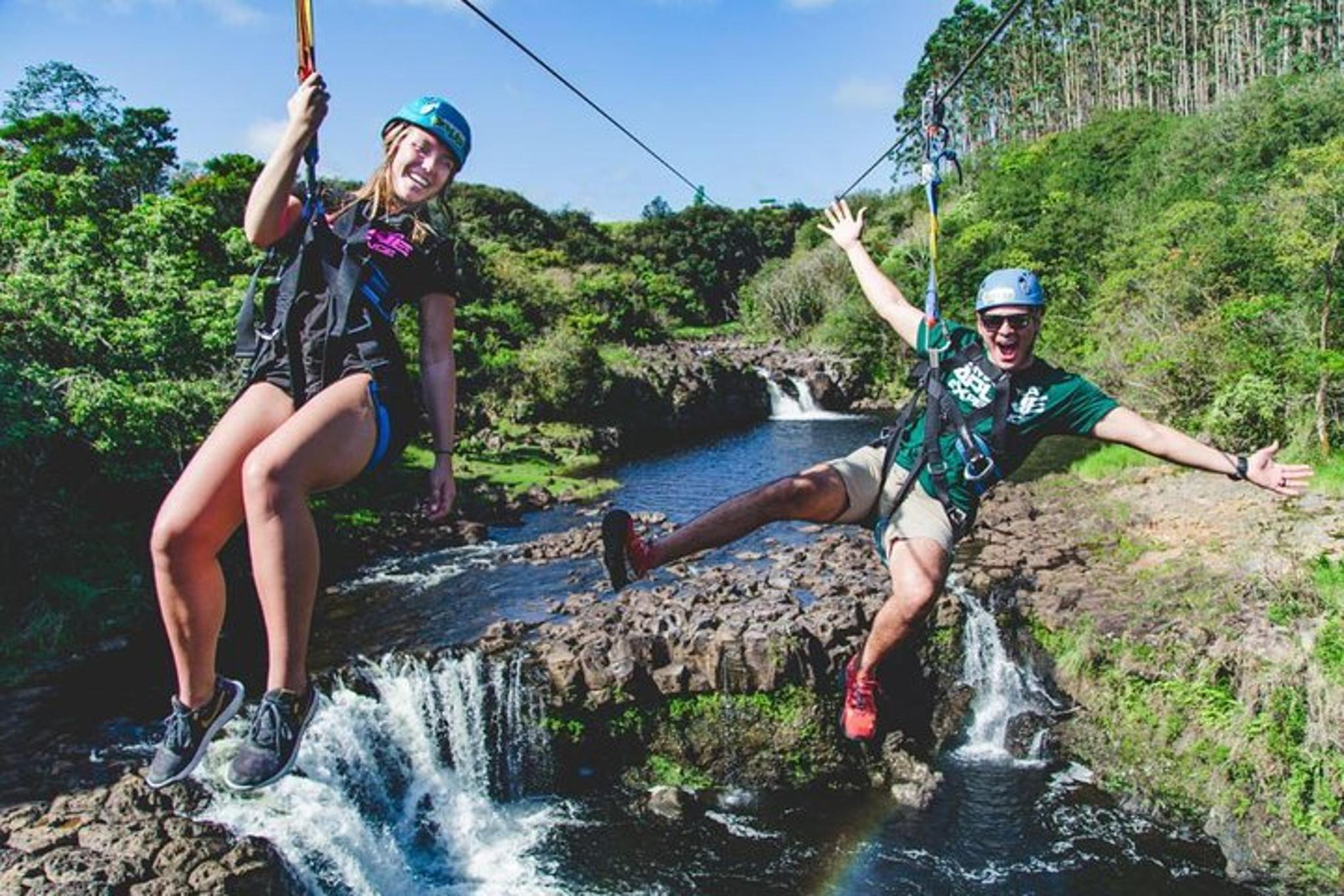Big Island Zipline and Waterfall Swim 4 hr - Image 3
