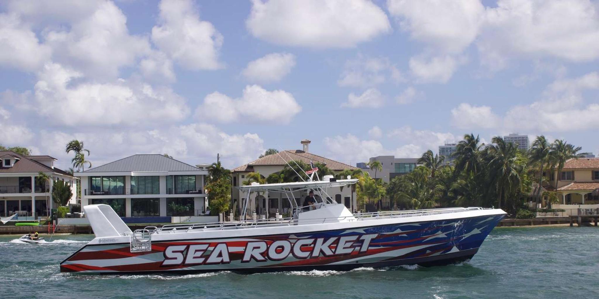 Fort Lauderdale Sea Rocket Ocean Speed Boat Cruise - Image 6