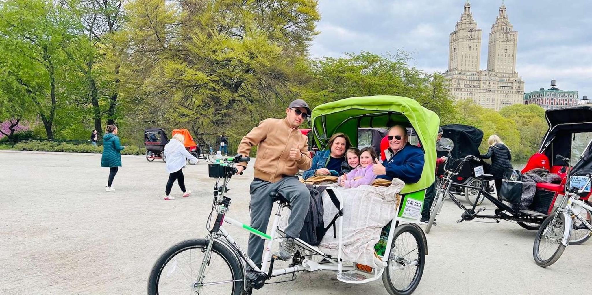 New York City Central Park Pedicab Tour