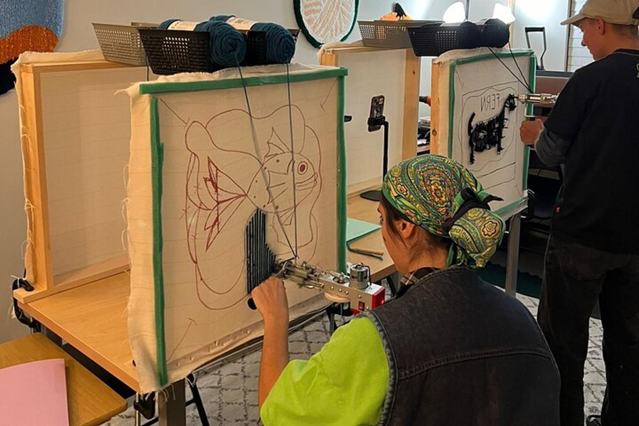 Ashburn Rug Tufting Workshop - Image 5