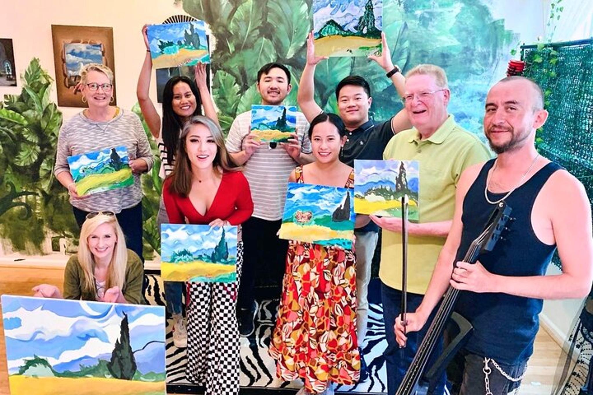 San Francisco Sip and Paint Experience - Image 5