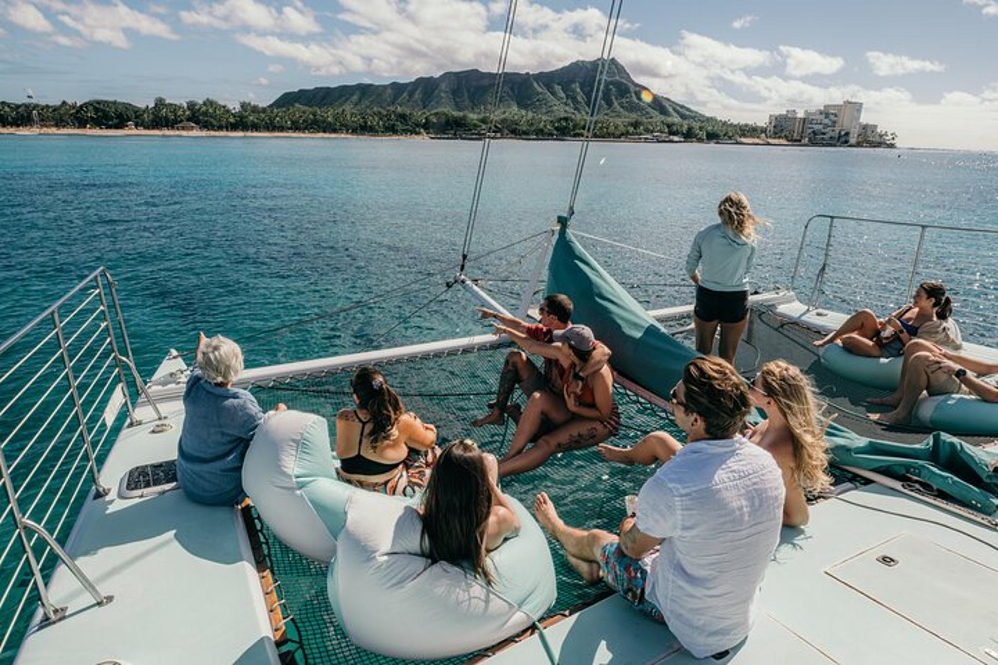 Waikiki Catamaran Charter for 7-12 Guests 2 hr - Image 2