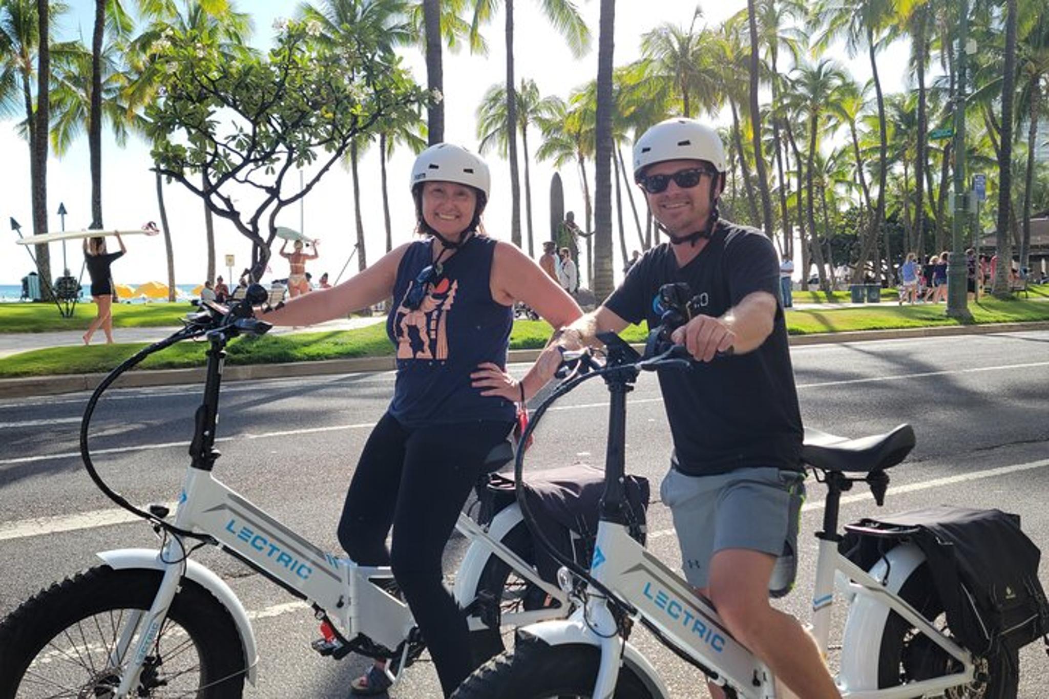 Waikiki Electric Bike and Diamond Head Hike Tour - Image 3