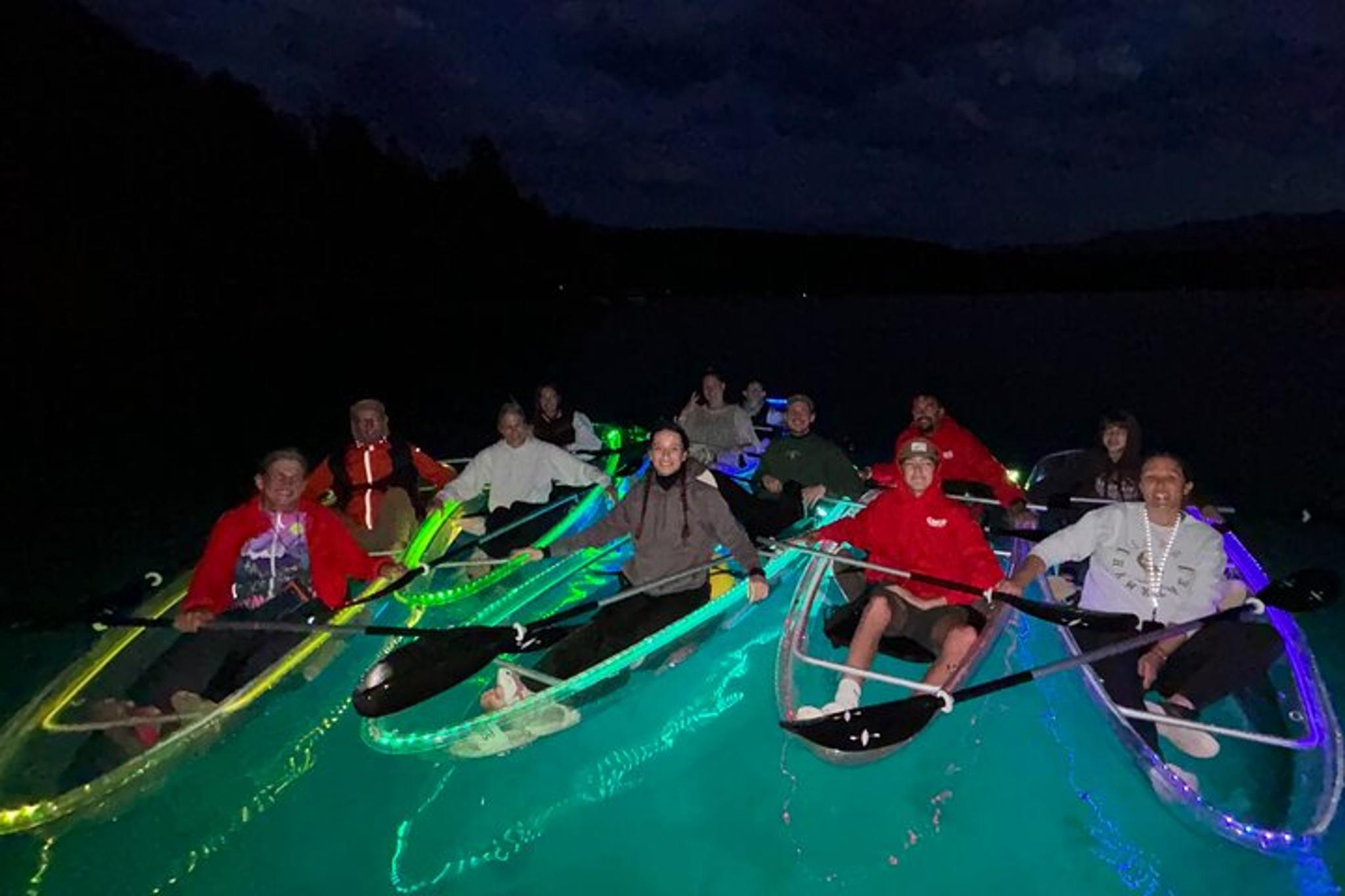 Whitefish Illuminated Glass Kayak Sunset Tour - Image 4