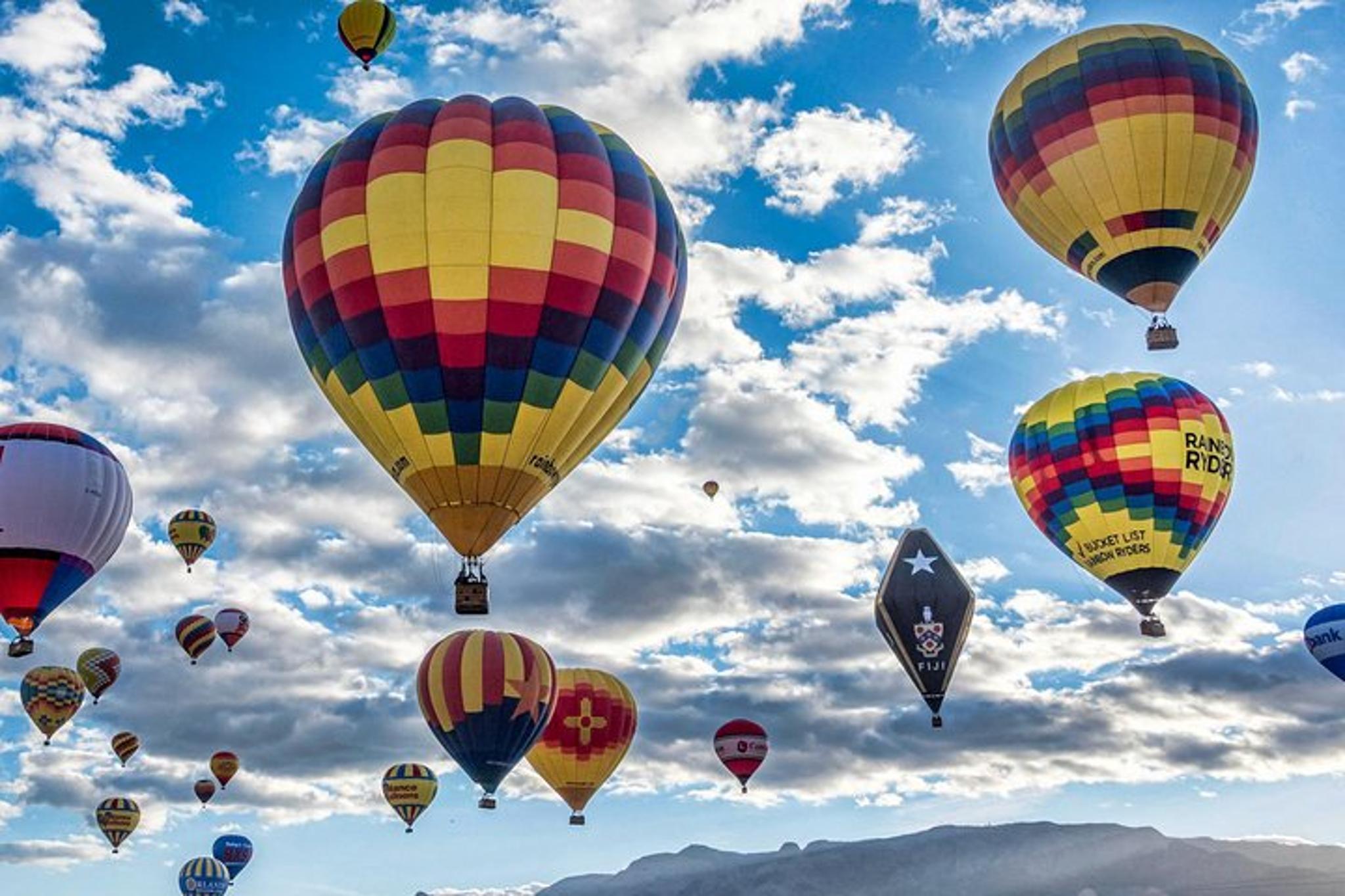 Albuquerque Hot Air Balloon Ride at Sunrise 4 hr
