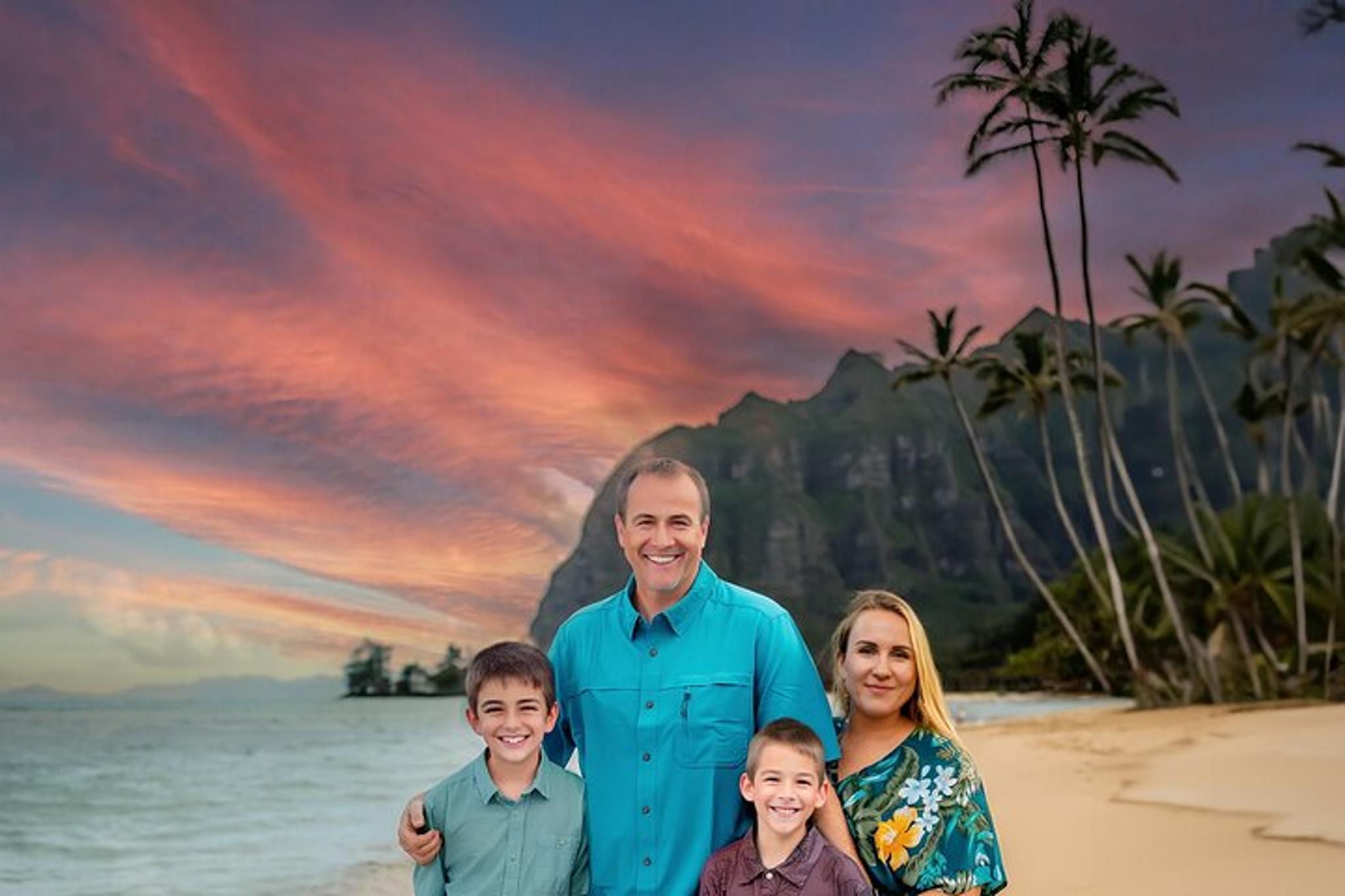 Big Island Photo Session for Couples and Families 45 min - Image 2