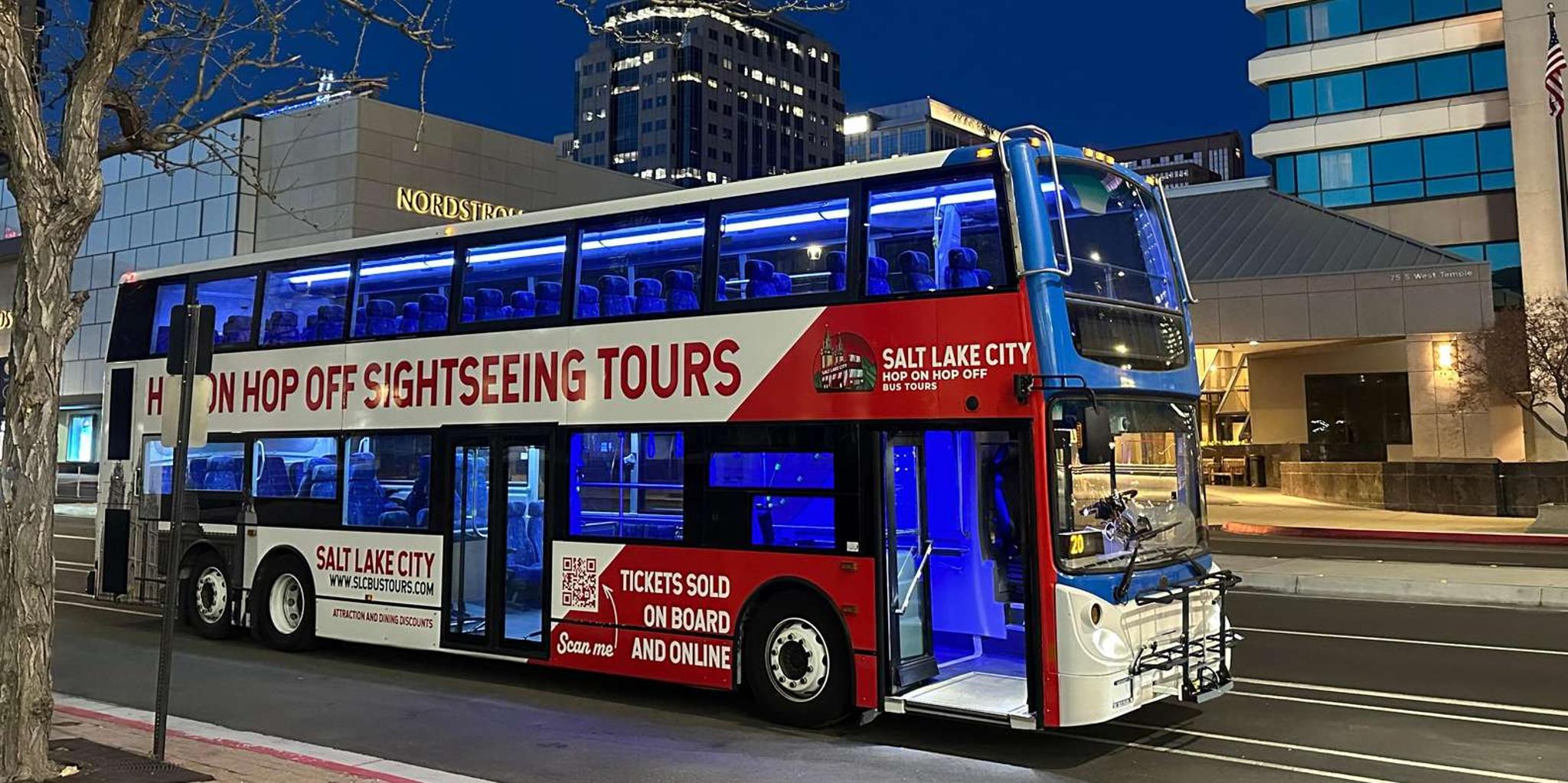 Salt Lake City Night Double-Decker Bus Tour - Image 4