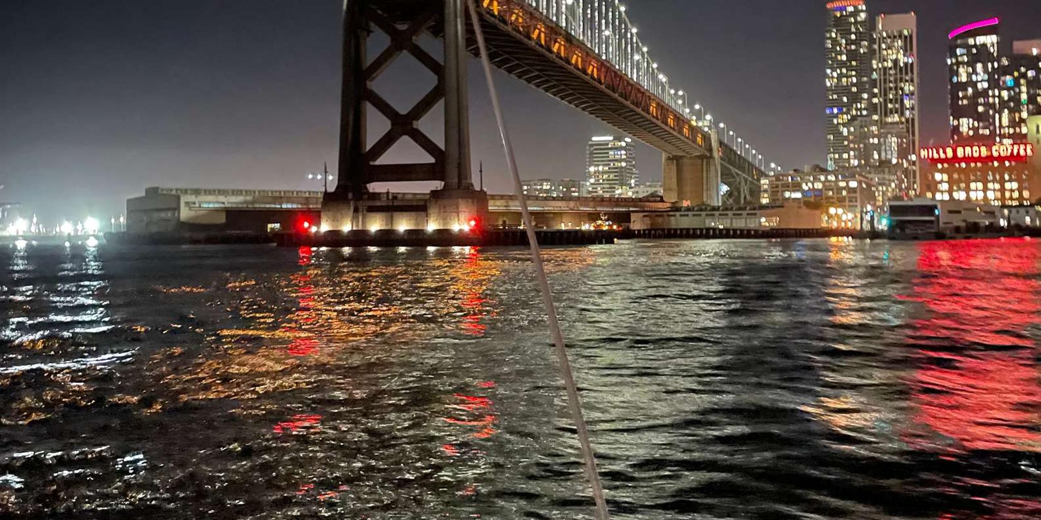 San Francisco City Lights Sail