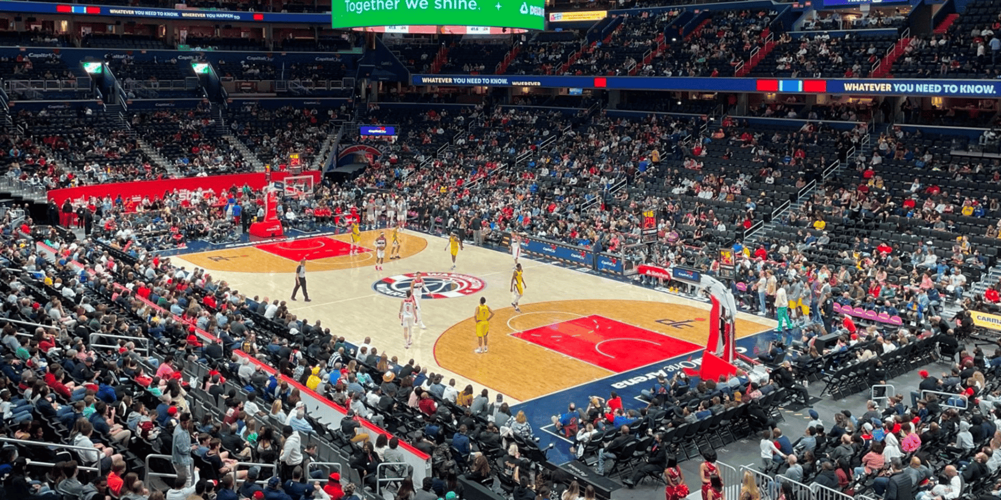 Washington D.C. Wizards Basketball Game Ticket