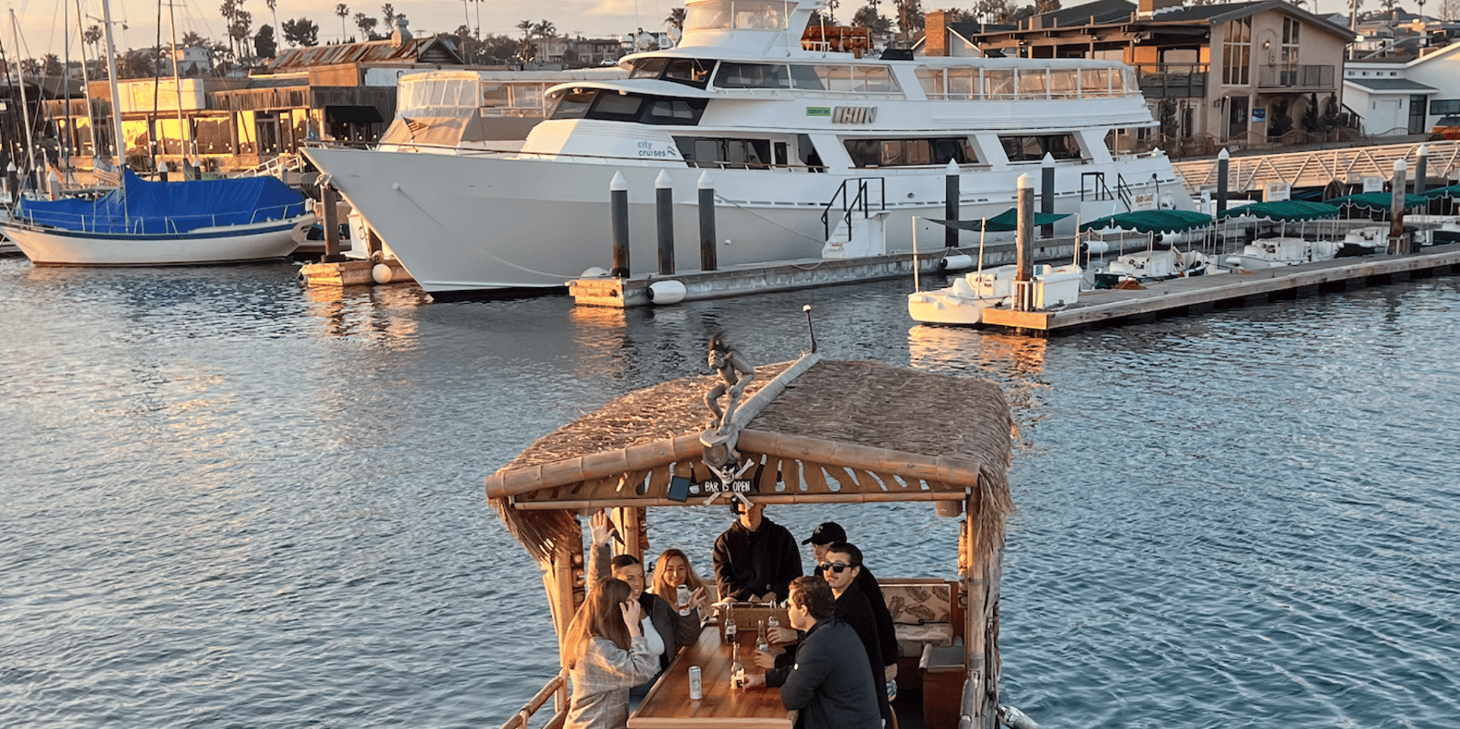 Newport Harbor Tiki Boat Cruise - Image 2