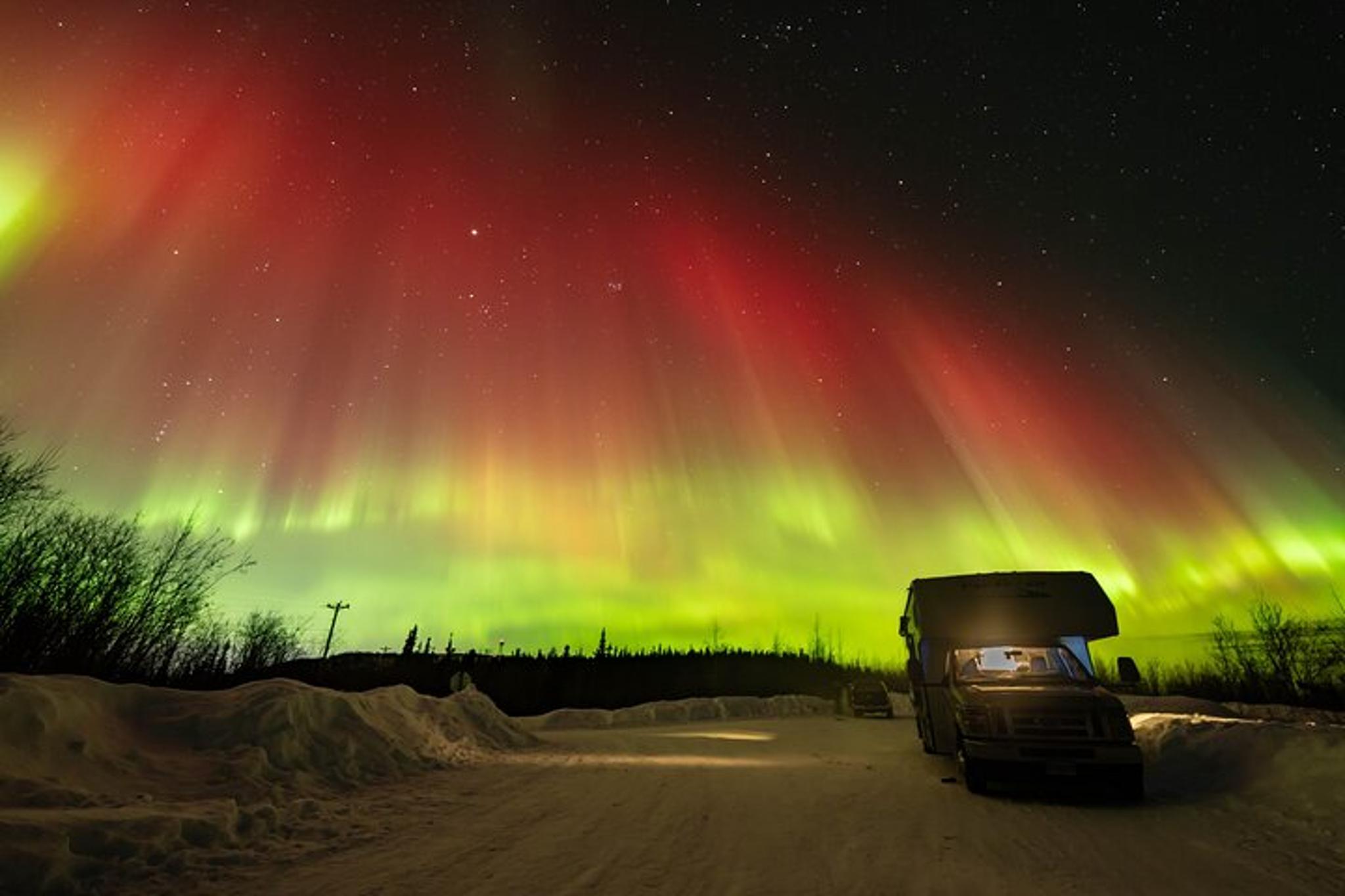 Fairbanks Aurora Chasing RV Tour