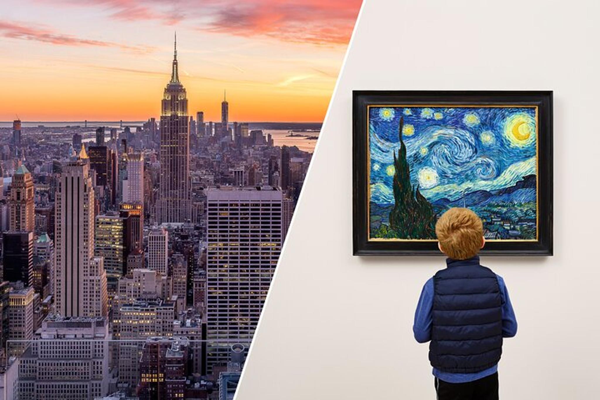 New York City Combo Ticket: Top of the Rock and MoMA - Image 1