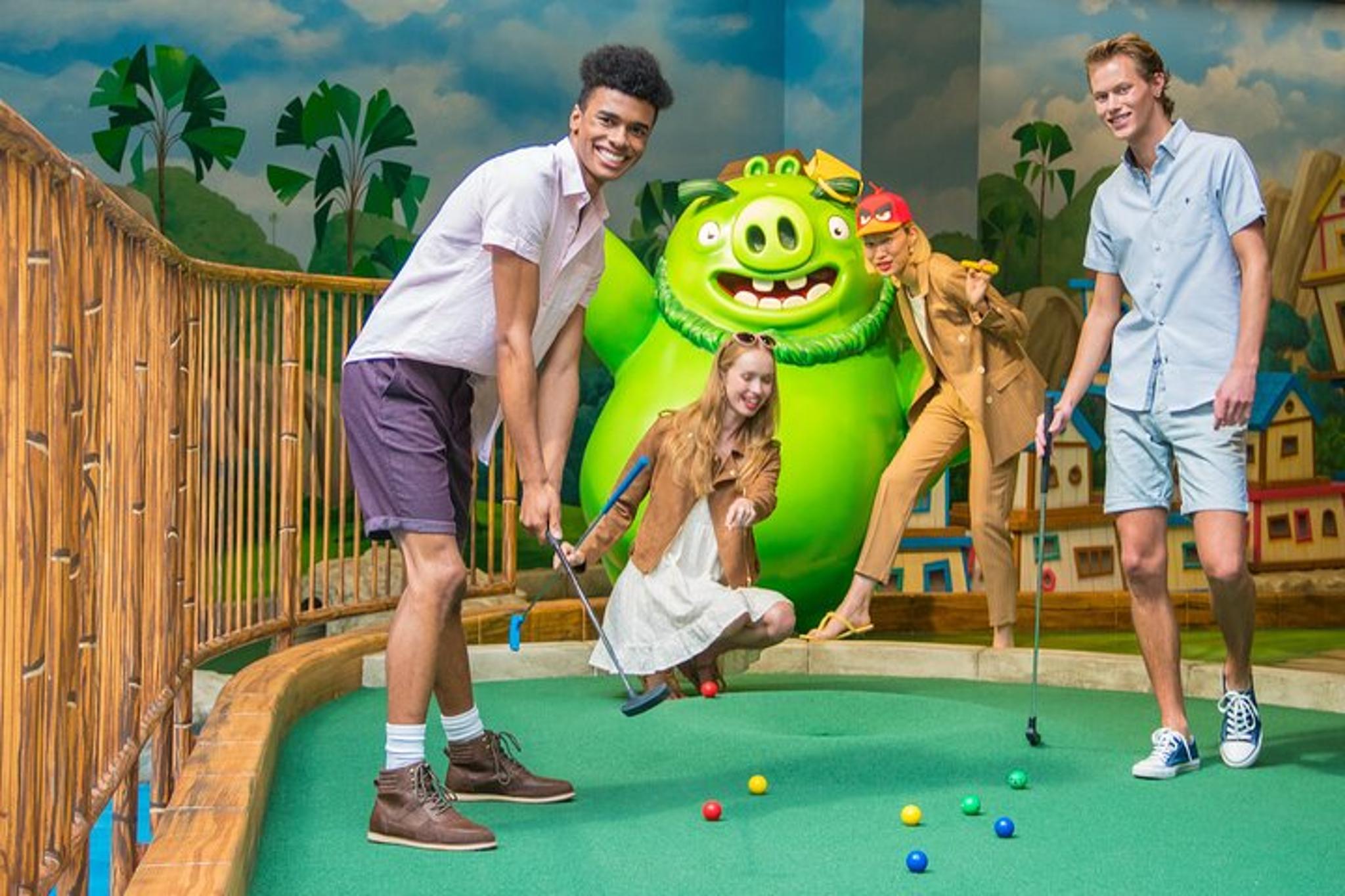 East Rutherford Angry Birds Mini Golf