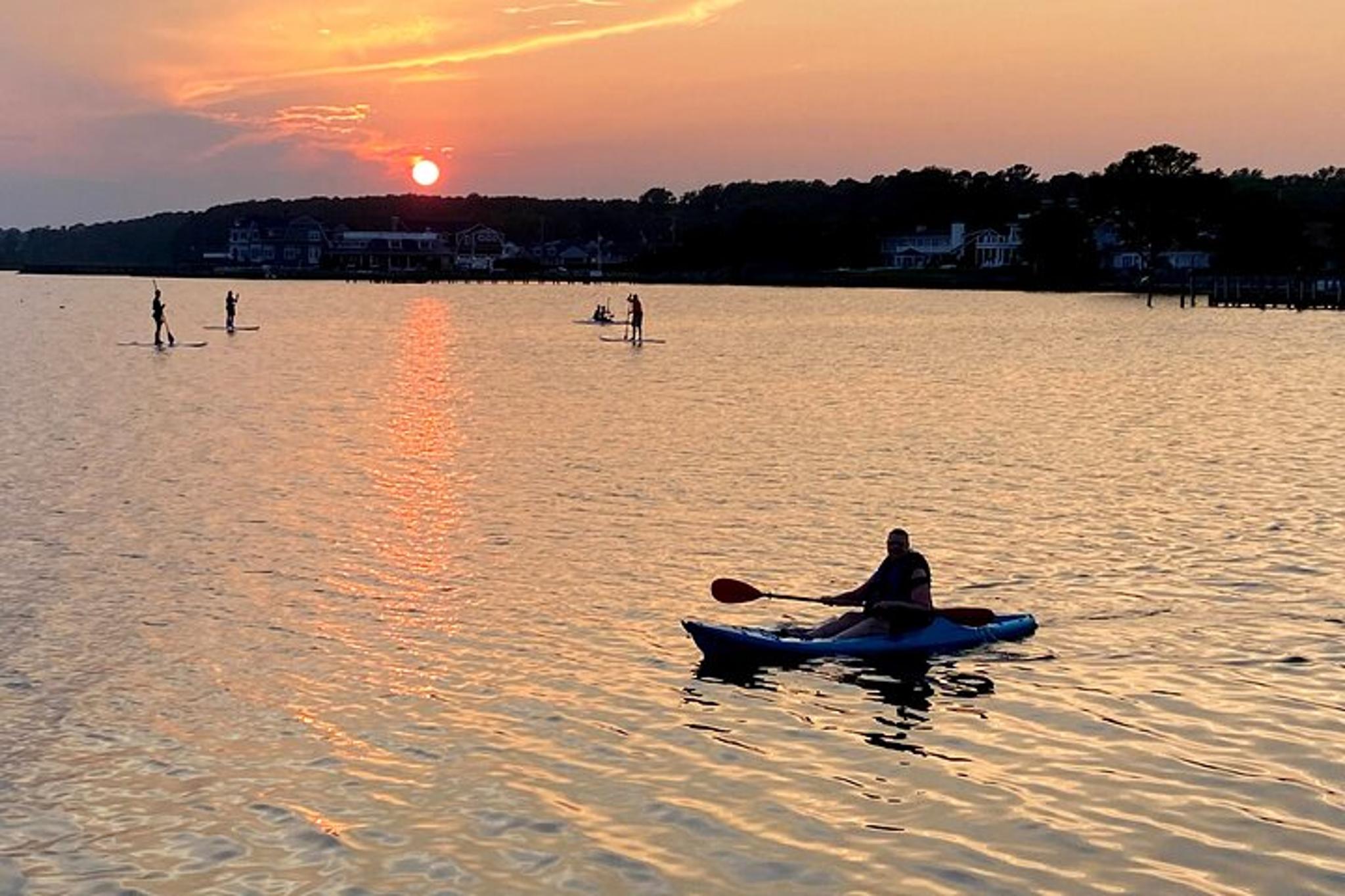 Rehoboth Bay Paddleboard Excursion at Sunset