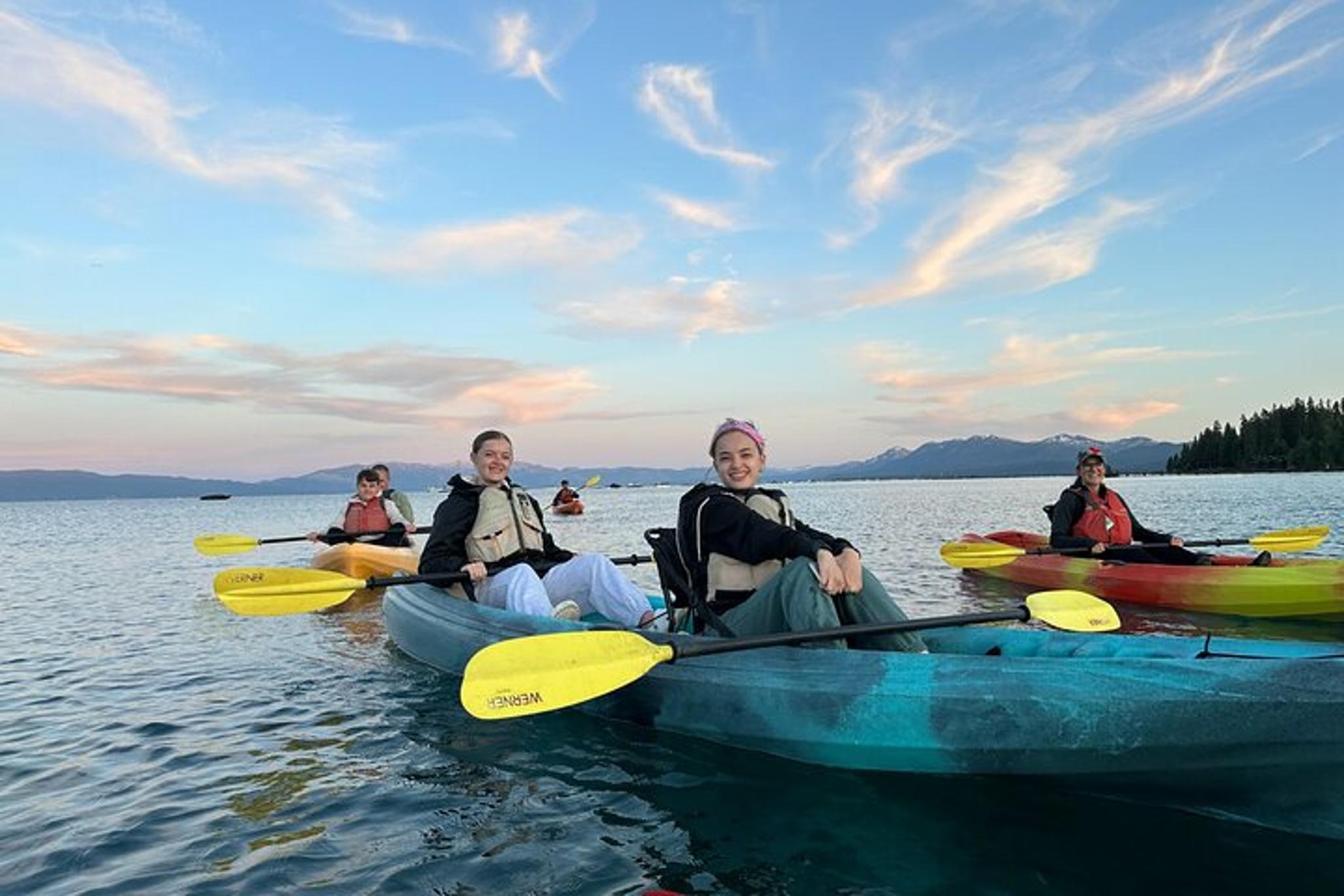 South Lake Tahoe Tandem Kayak Rental for Two 3 hr - Image 1