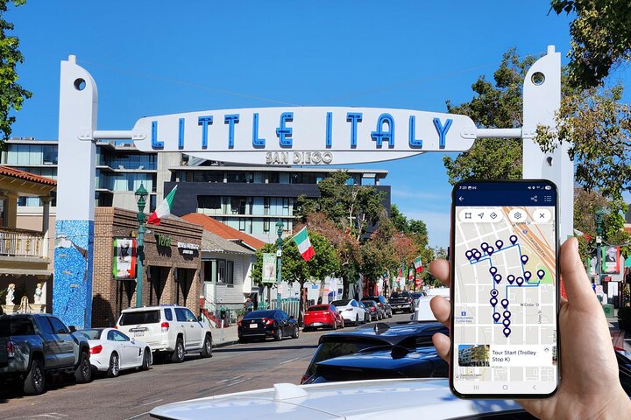 San Diego Little Italy Self-Guided Audio Tour