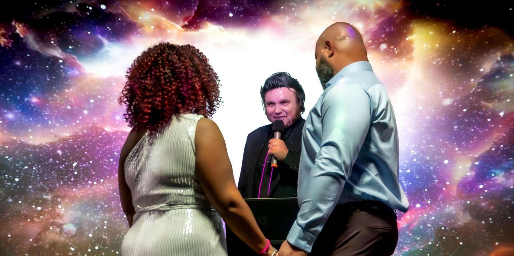 Las Vegas Cosmic Space Wedding - Image 3