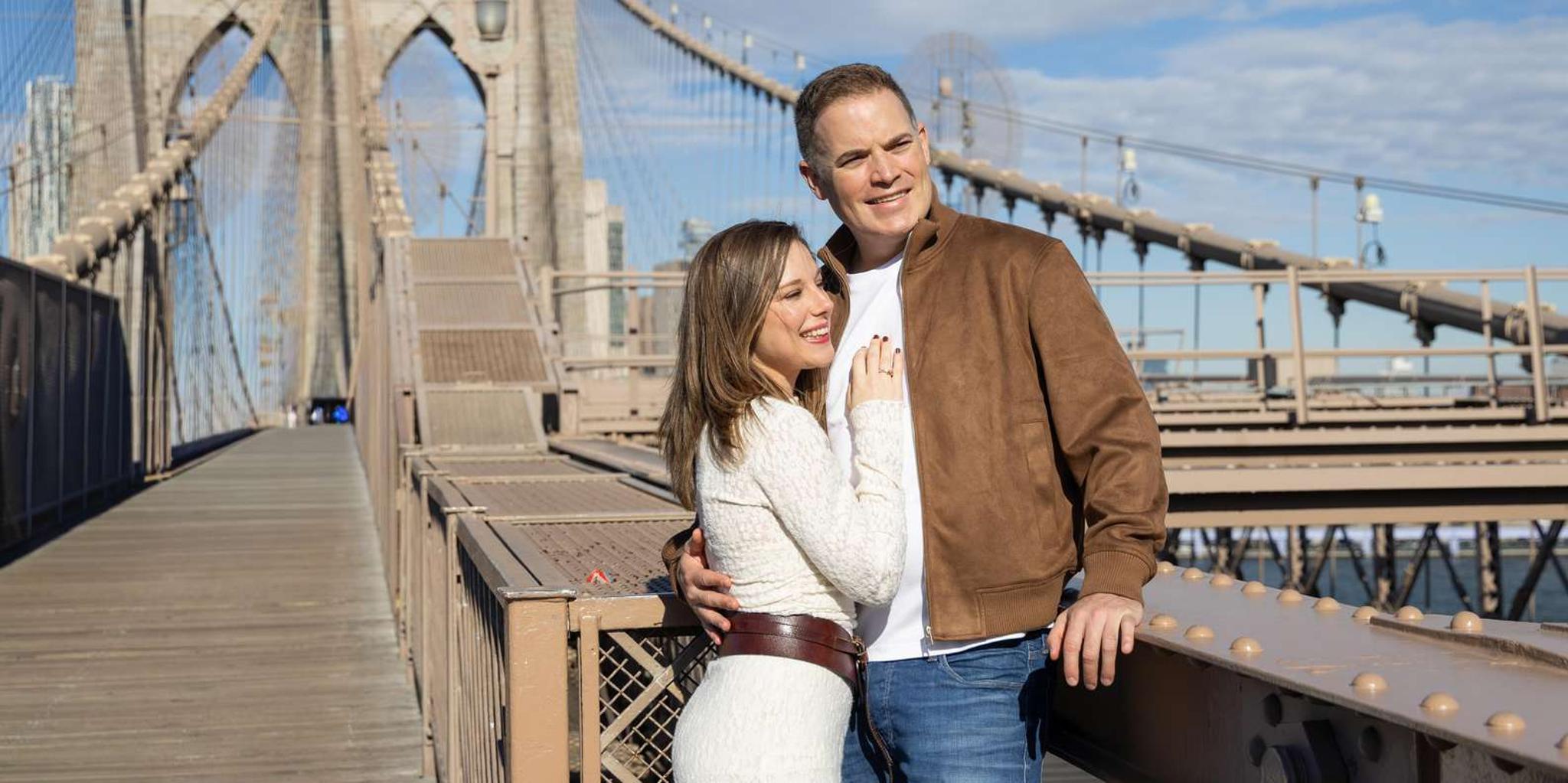 New York Photoshoot at Brooklyn Bridge