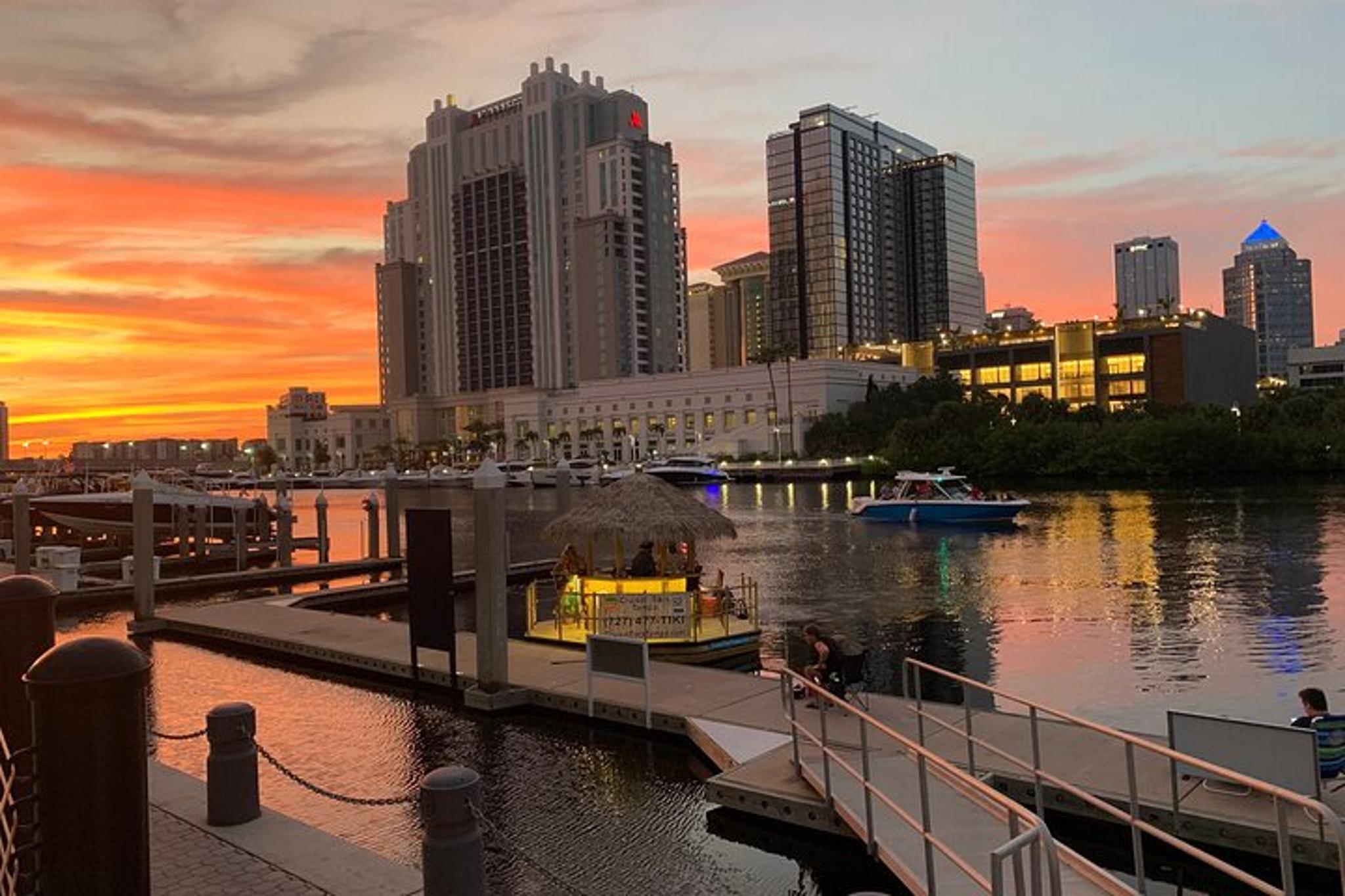 Tampa Floating Tiki Bar Tour