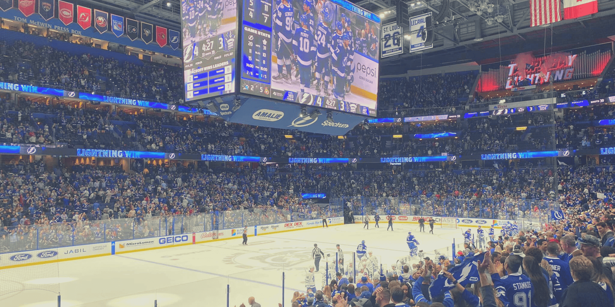 Tampa Bay Lightning Ice Hockey Game Ticket - Image 6