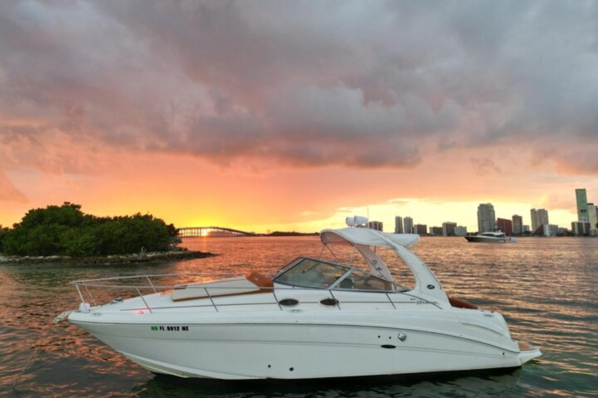 Miami Yacht Rental at Sunset - Image 3
