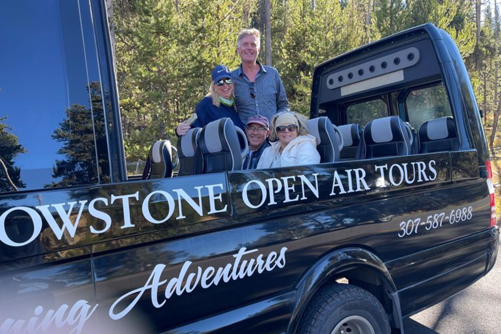 Yellowstone Glass Top Van Tour with Lunch