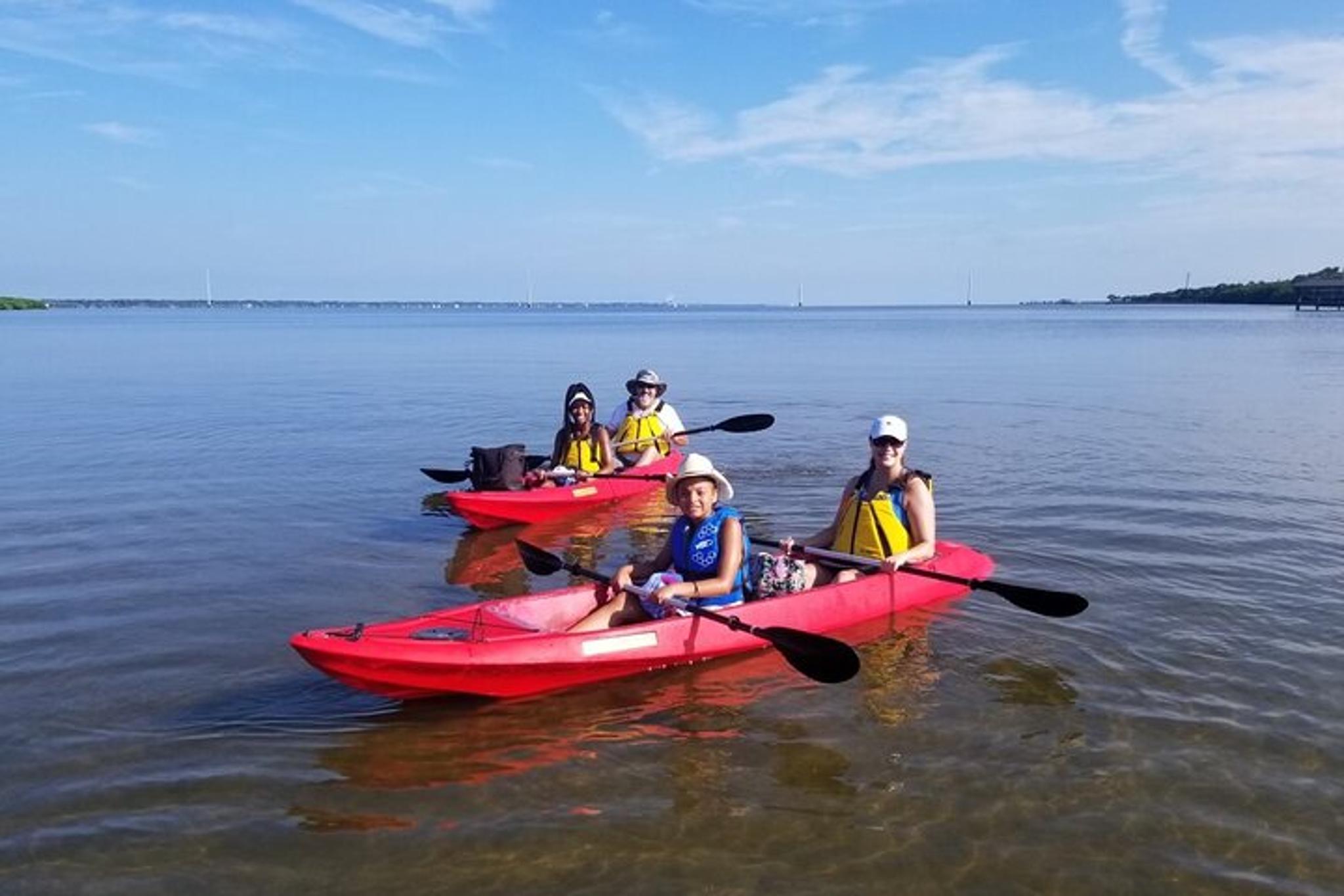 Indian River Clear Bottom Kayak and Paddleboarding Tour - Image 4