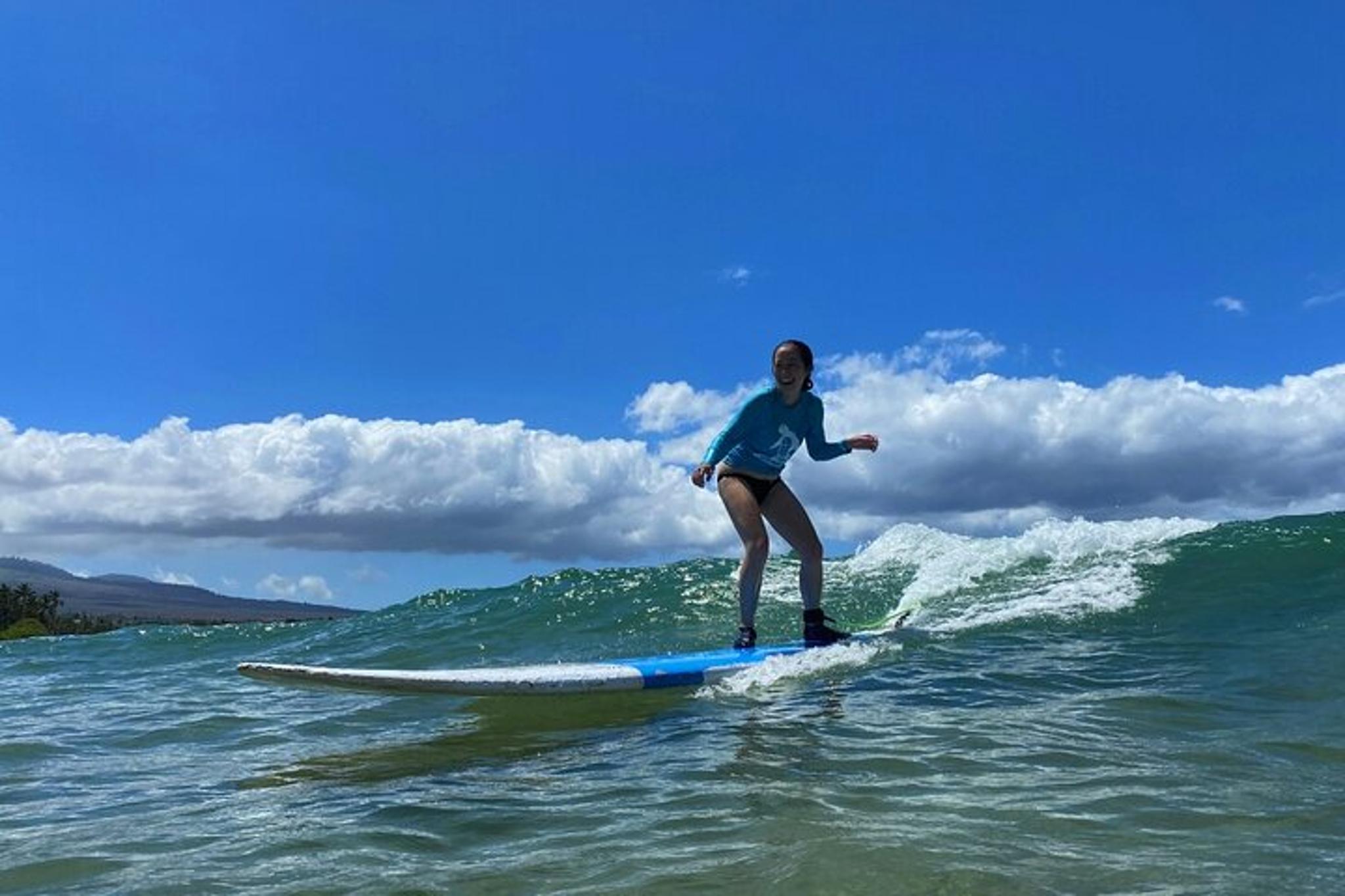Kihei Surf Lesson at Kalama Beach 2 hr