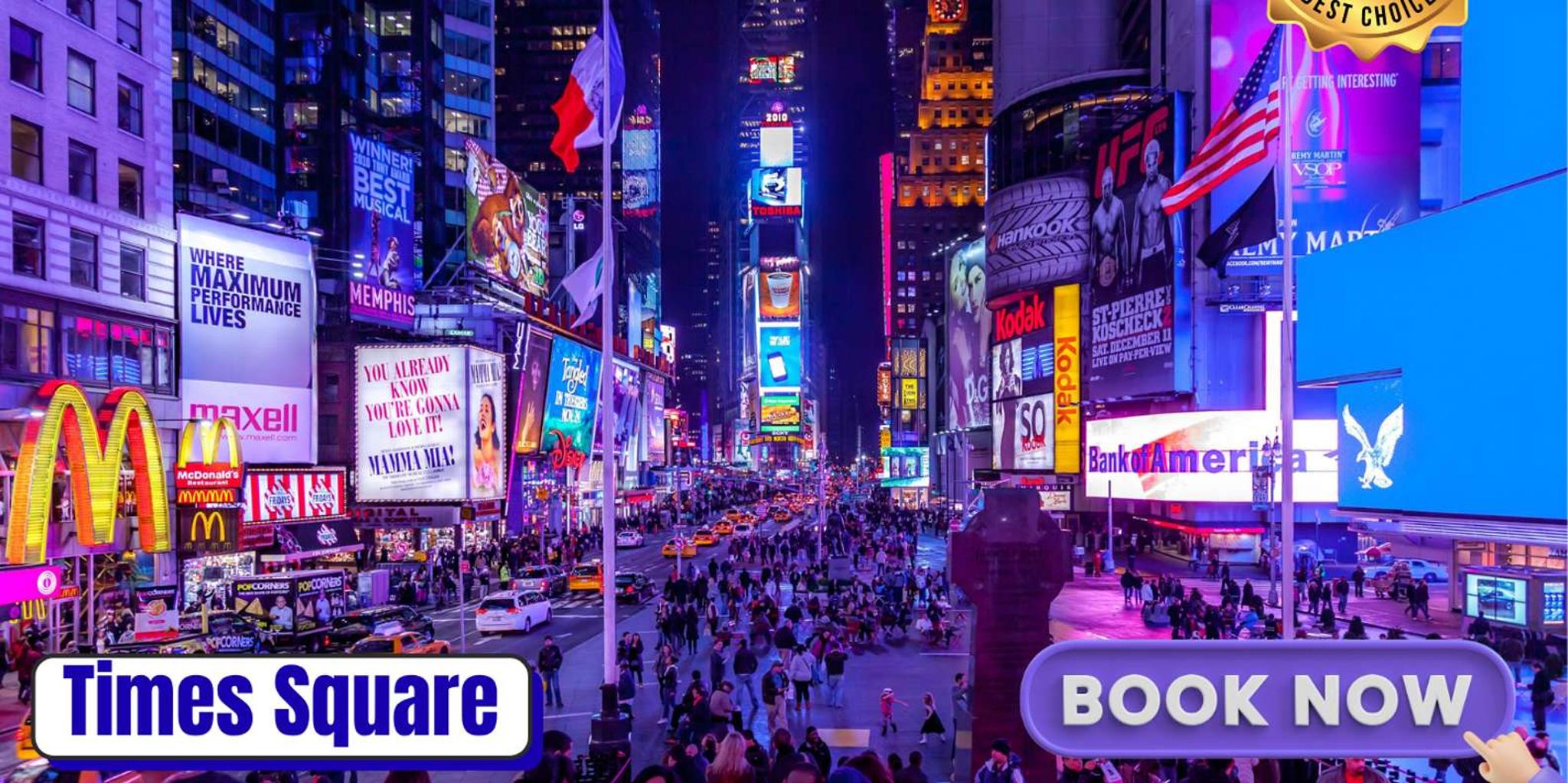 New York City Pedicab Tour of Broadway and City Lights 40 Min