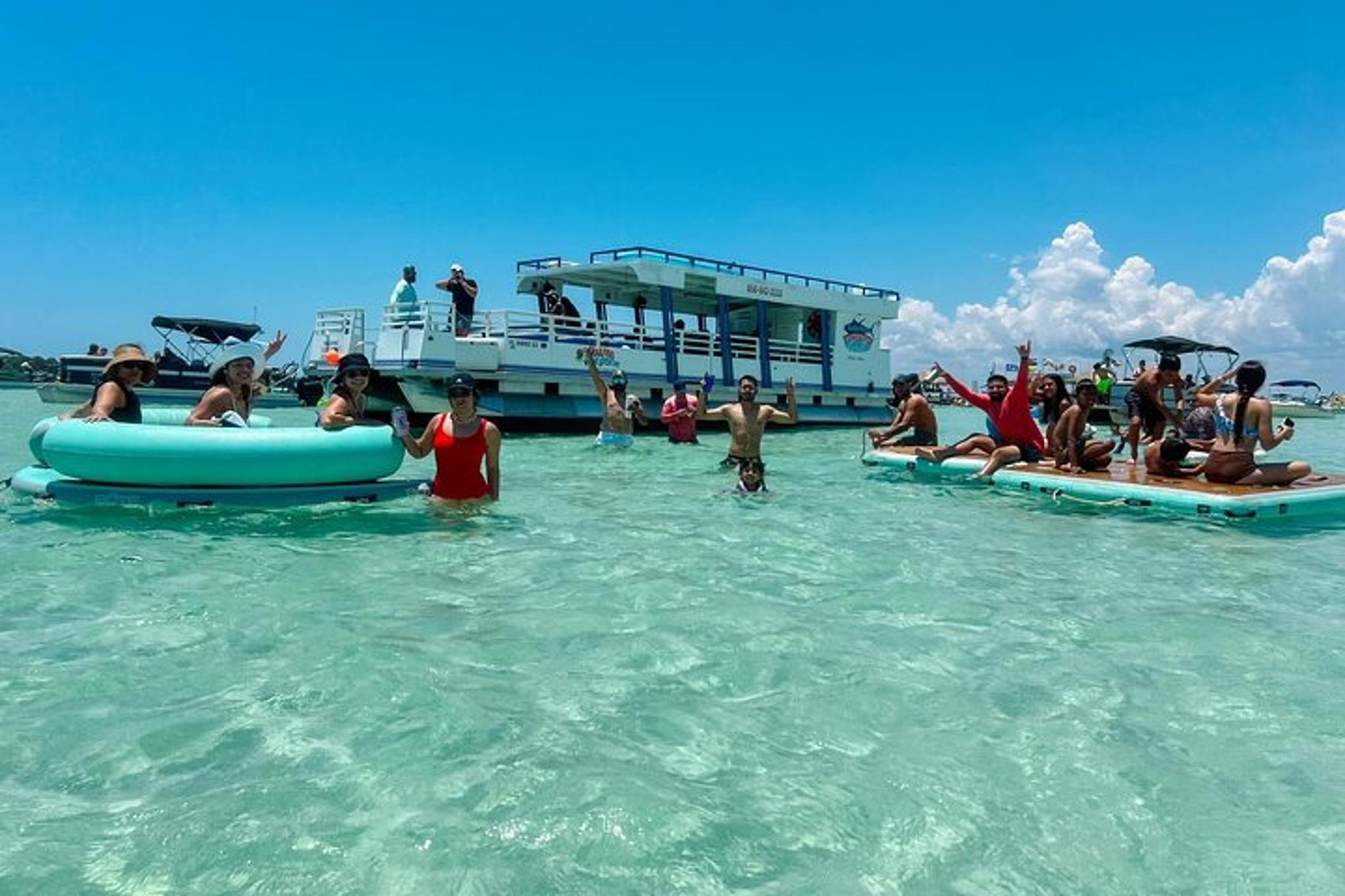 Destin Crab Island Private Boat Tour 3 hr