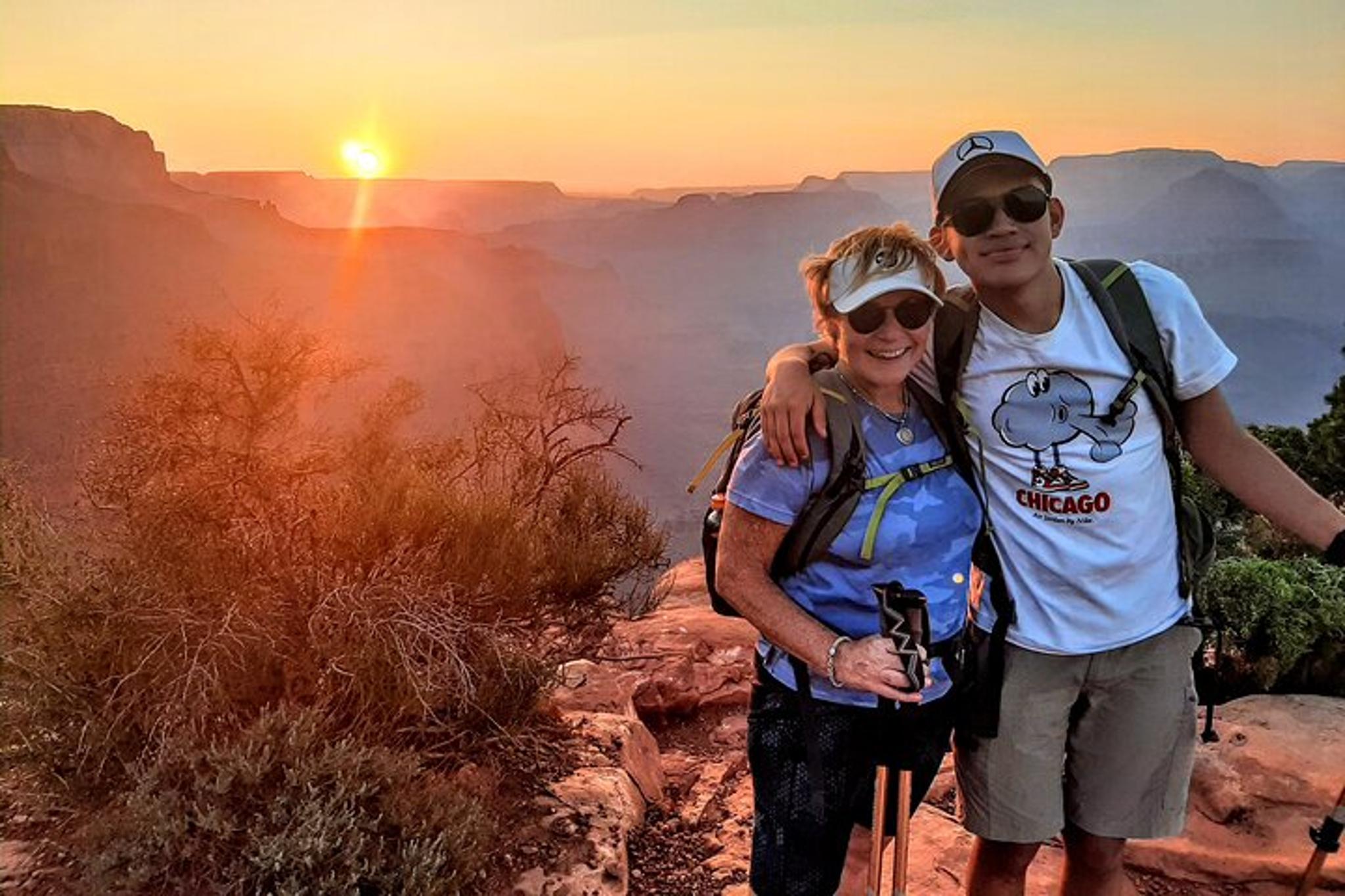 Grand Canyon Hiking Adventure at Sunset - Image 1