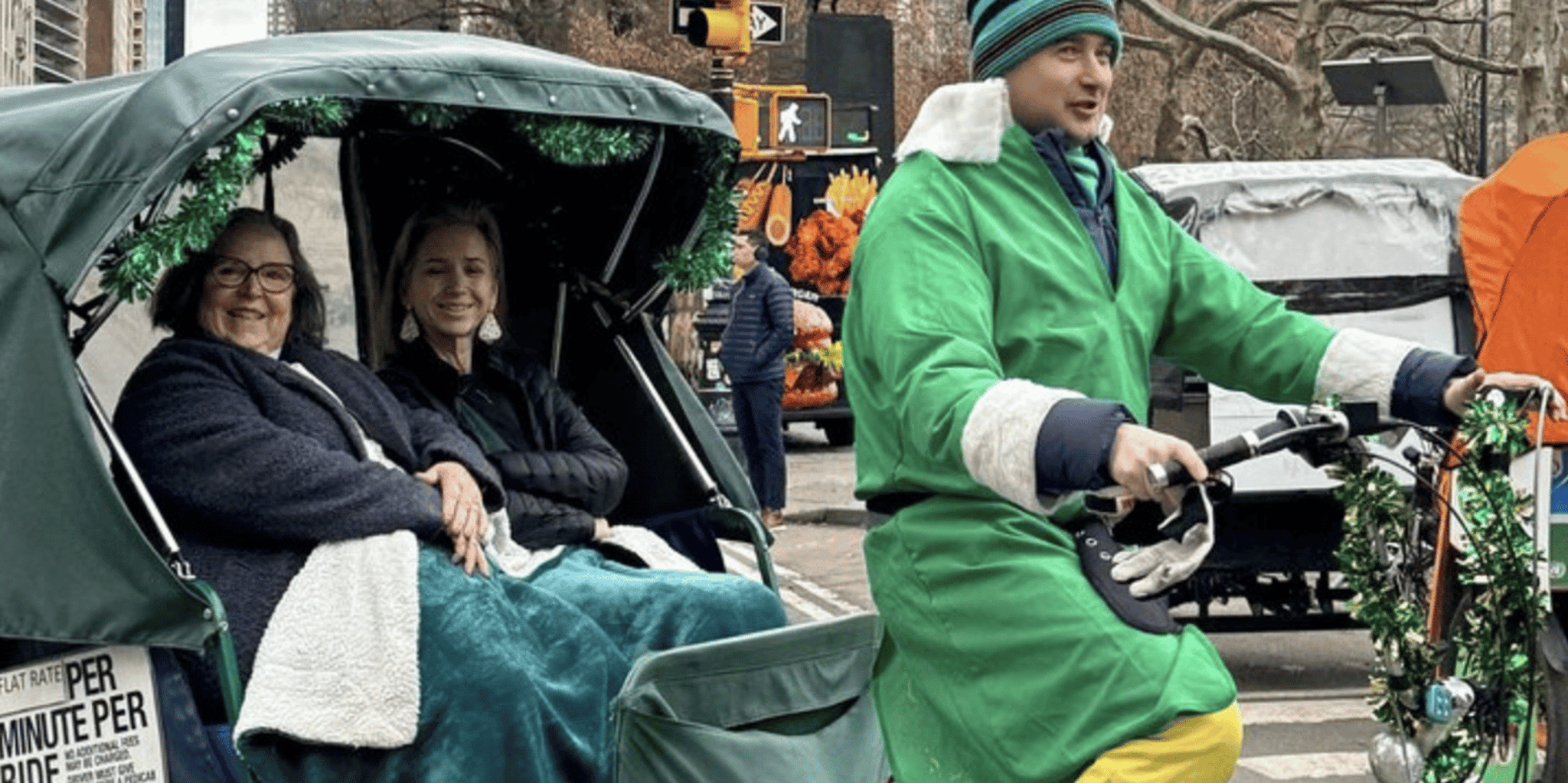 New York City Holiday Lights Pedicab Tour