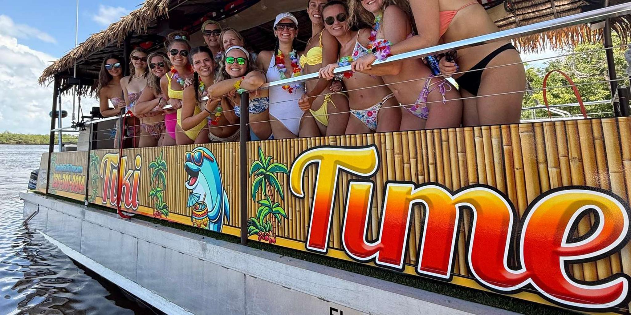Naples Tiki Boat Tour with BYOB - Image 2