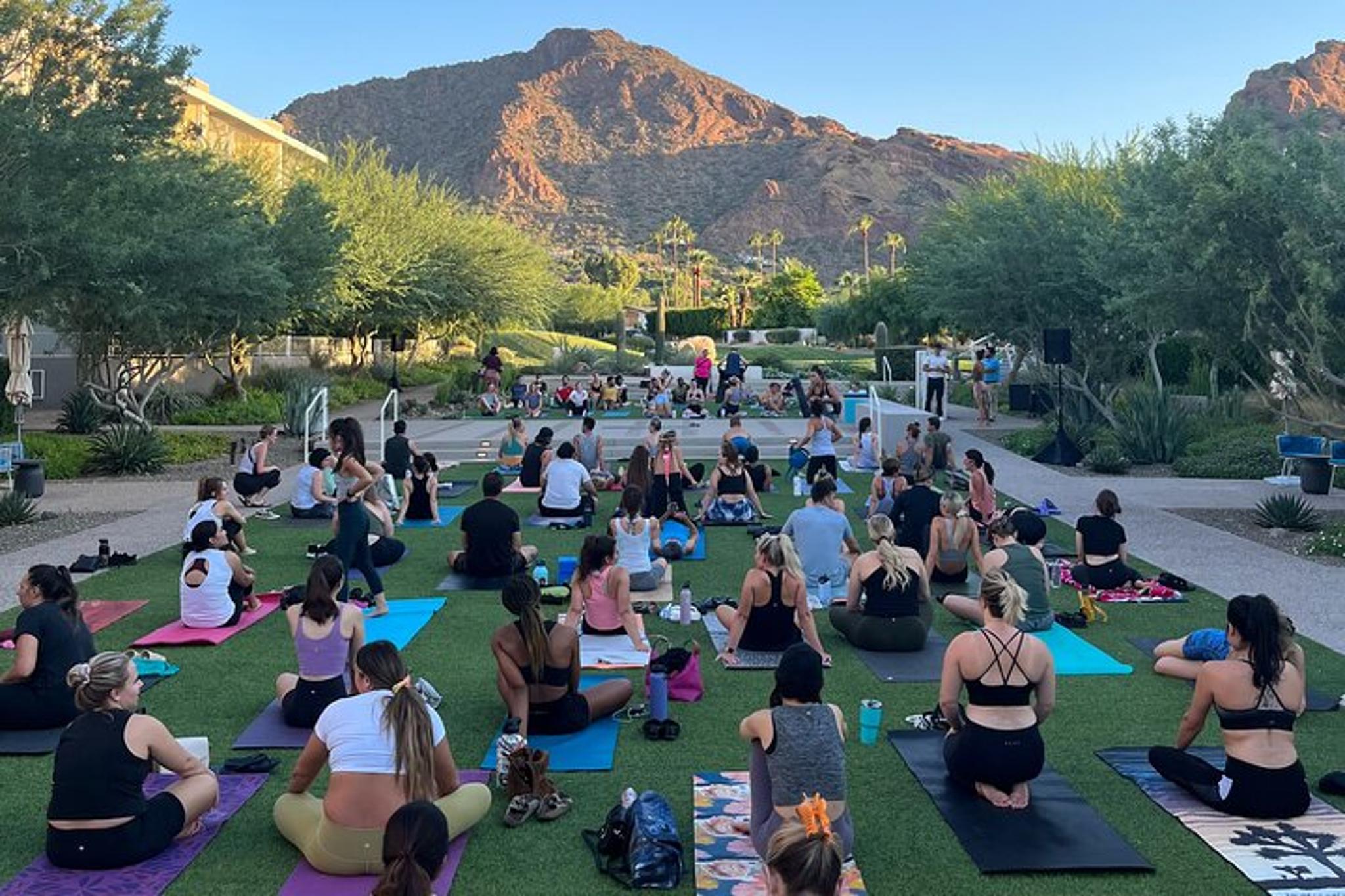 Phoenix Yoga Session at Papago Park 90 min