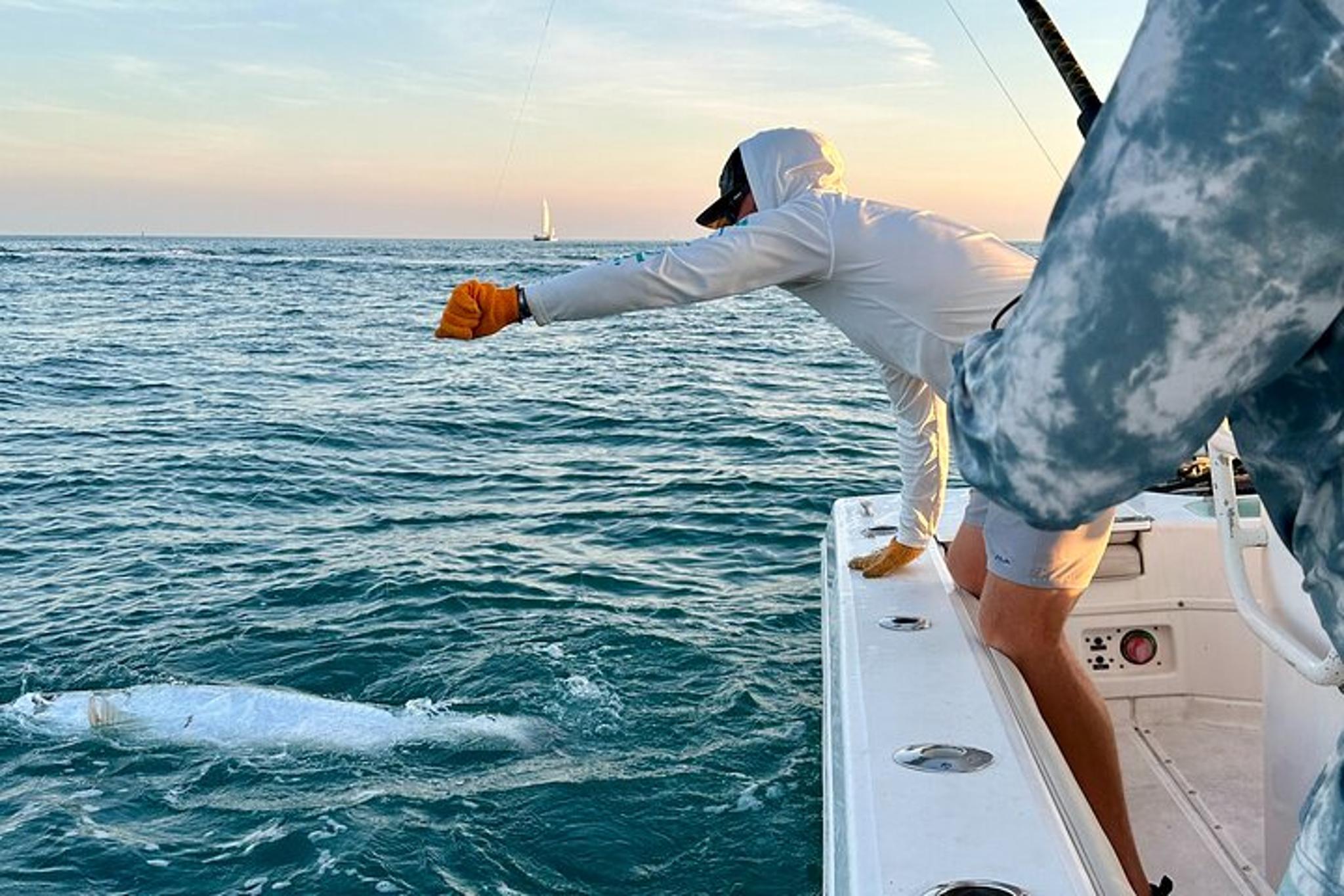 Key West Tarpon Fishing Charter at Sunset - Image 3