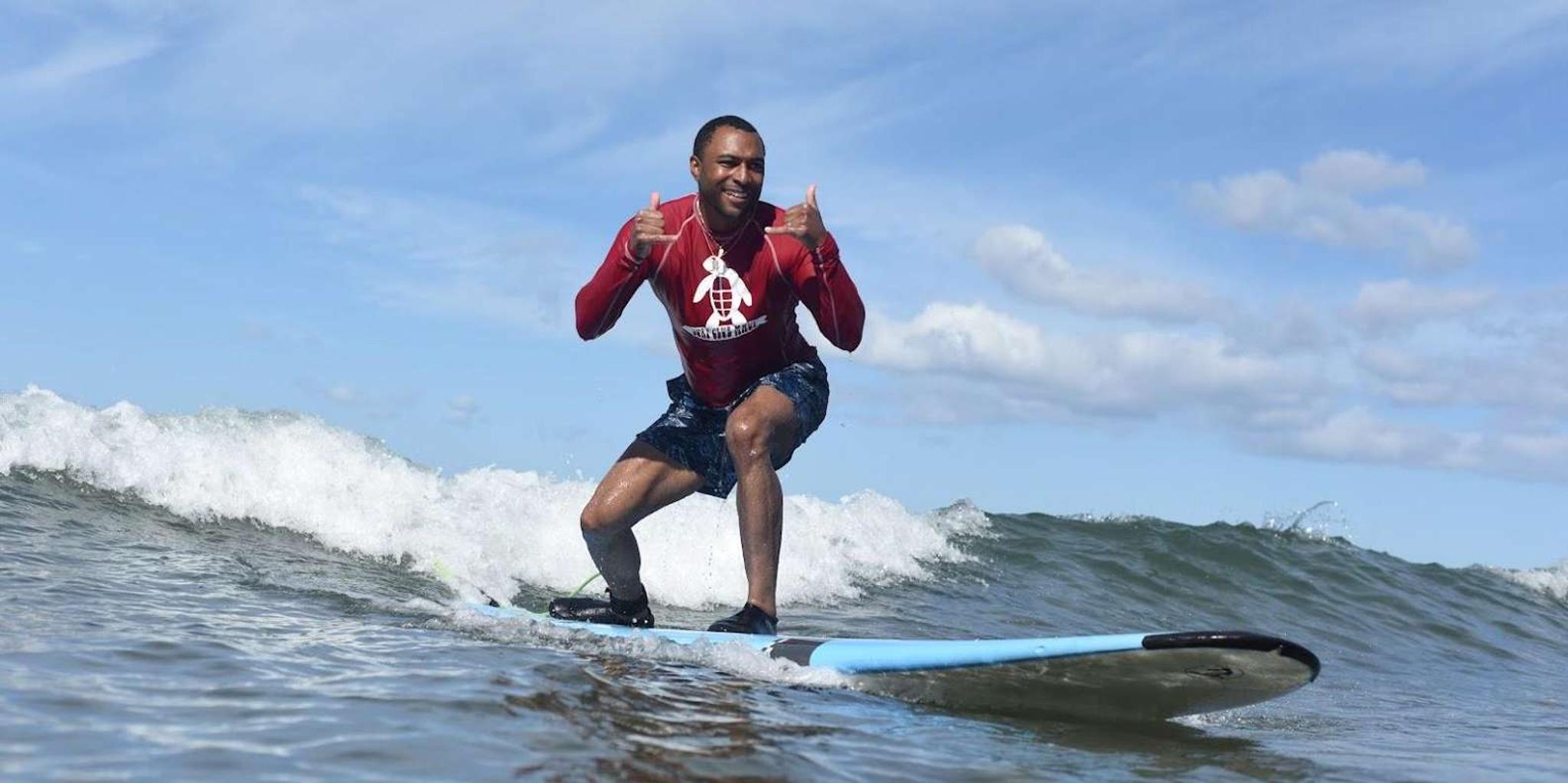 Kihei Surfing Lesson at Kalama Park