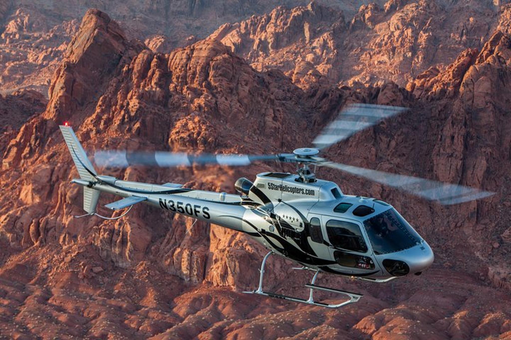 Las Vegas Helicopter Tour with Sunset Valley of Fire Landing - Image 4