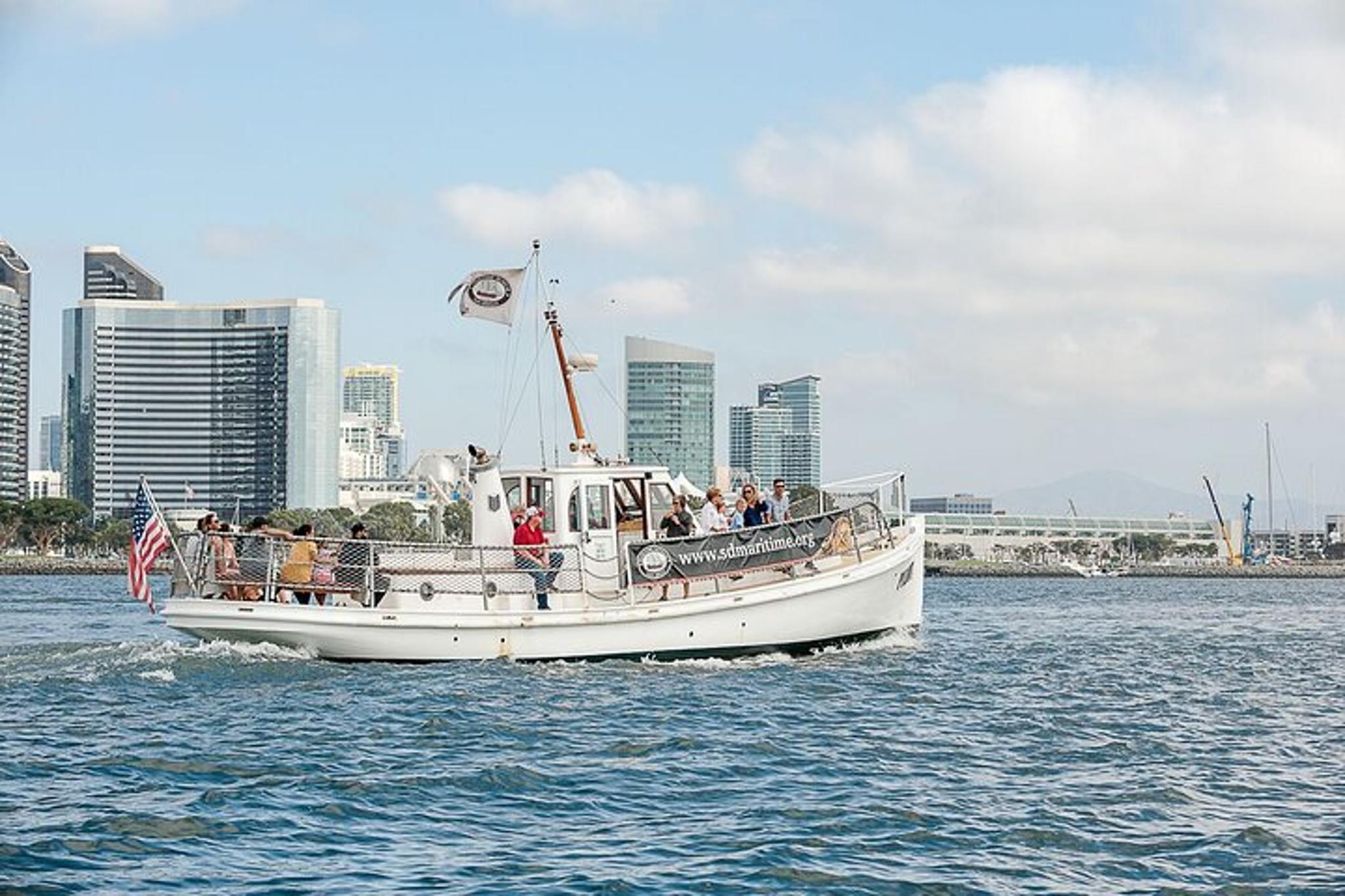 San Diego Historic Bay Cruise Aboard 1914 Pilot Boat - Image 6