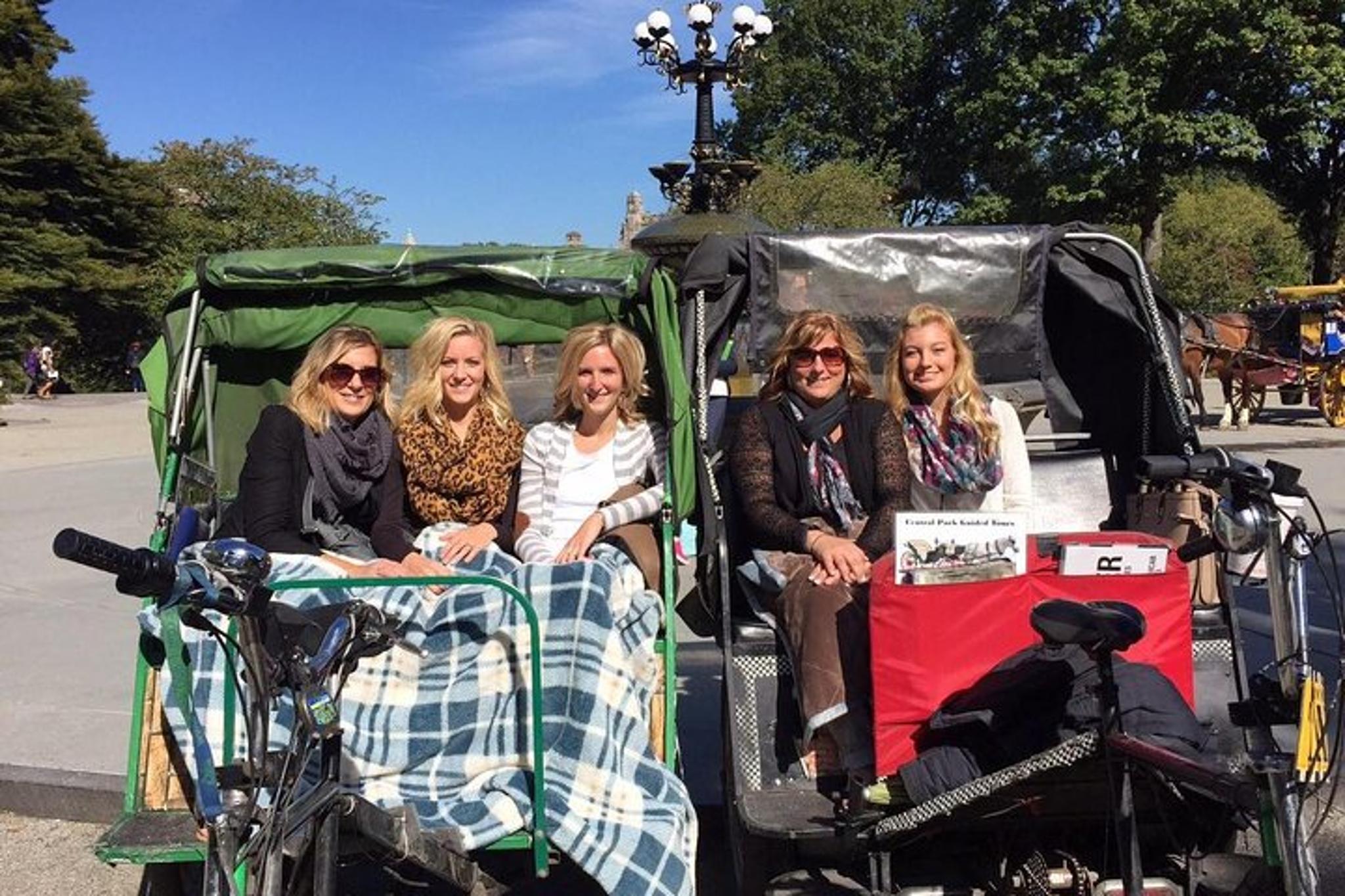 New York Central Park Pedicab Tour 40 Min